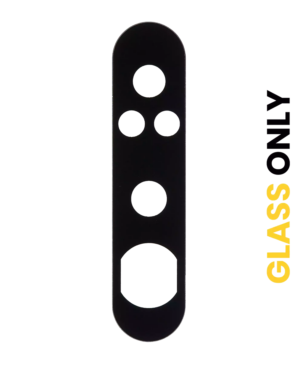 Kameraglas hinten mit Klebstoff für Samsung Galaxy A80 (A805 / 2019)
