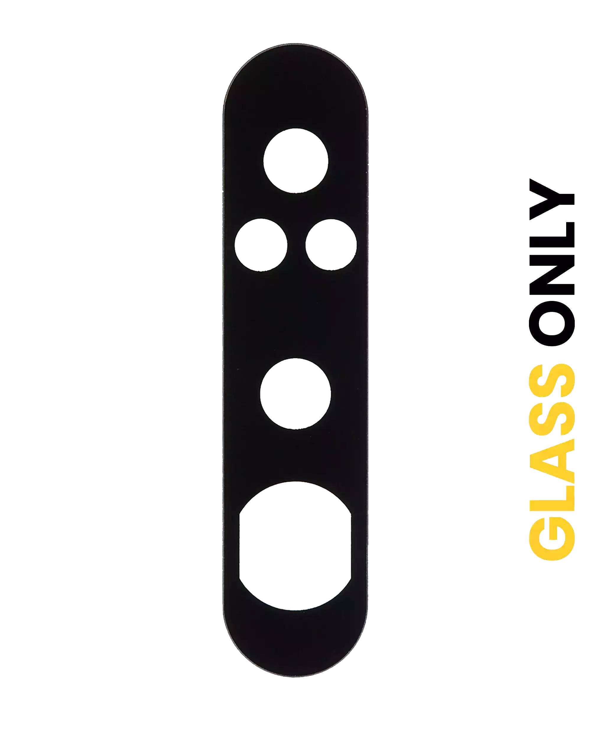 Kameraglas hinten mit Klebstoff für Samsung Galaxy A80 (A805 / 2019)