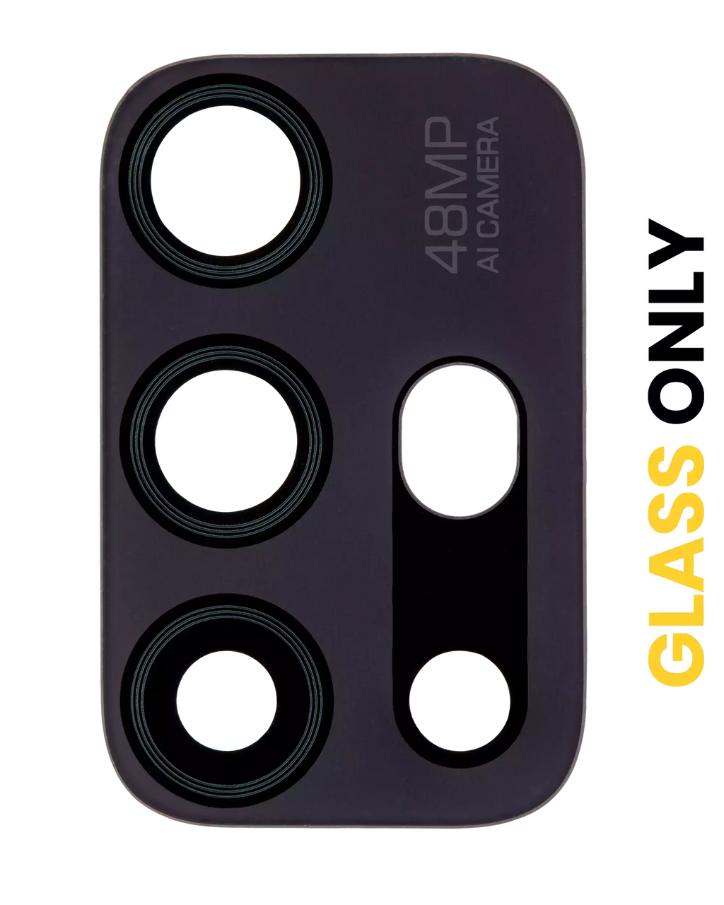 Kameraglas hinten mit Kleber für Motorola Moto G10/G10 Power (Aurora Gray)