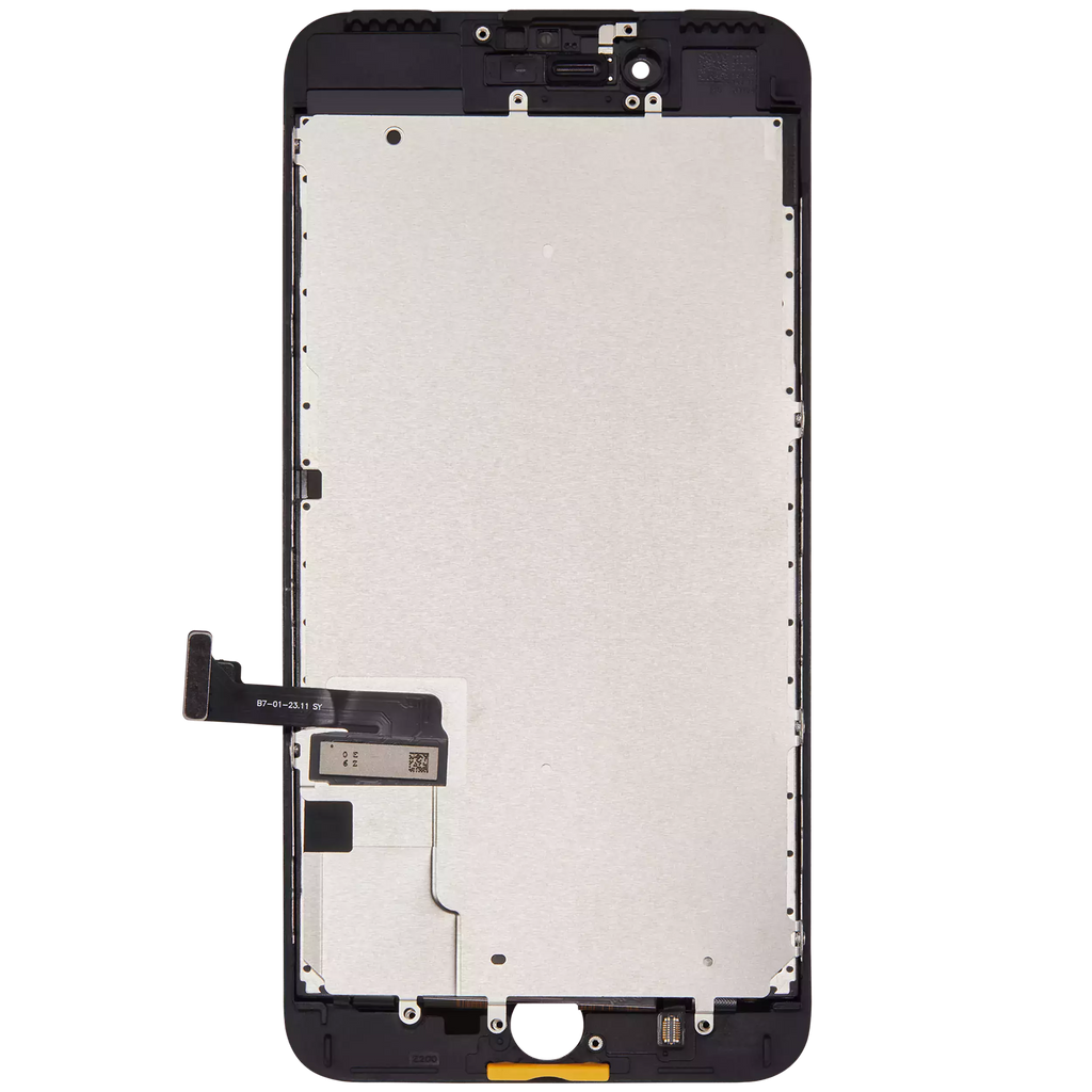 LCD Display with Steel Plate for iPhone 7 Plus (Aftermarket) (Black)