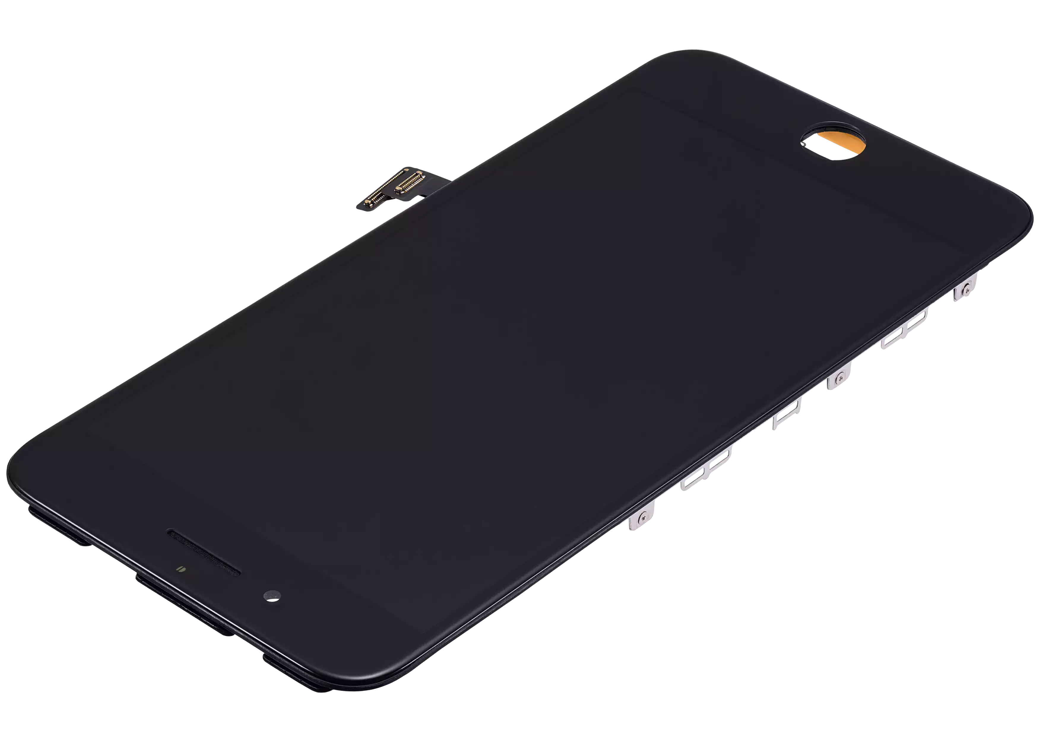 LCD Display with Steel Plate for iPhone 7 Plus (Aftermarket) (Black)