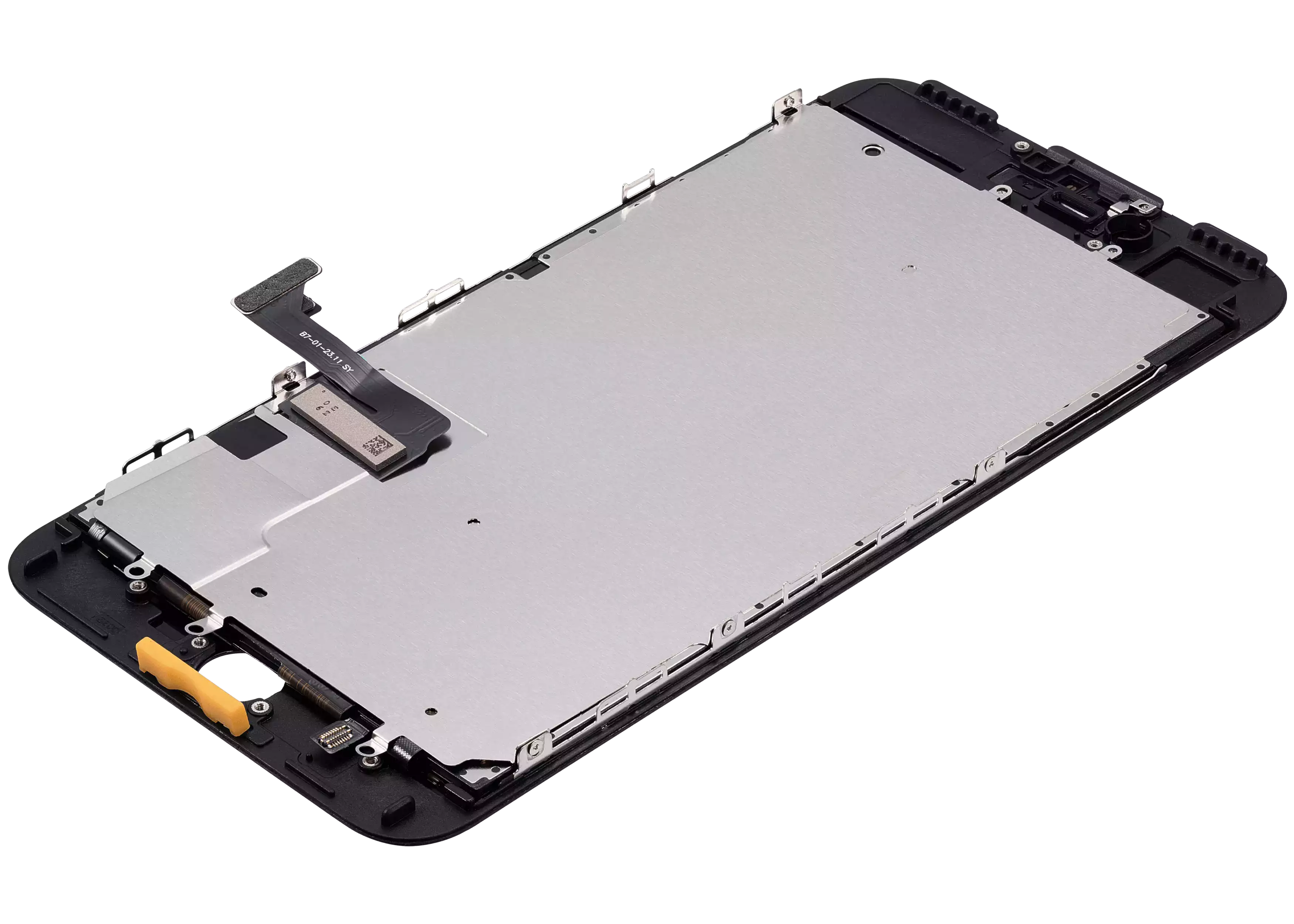 LCD Display with Steel Plate for iPhone 7 Plus (Aftermarket) (Black)