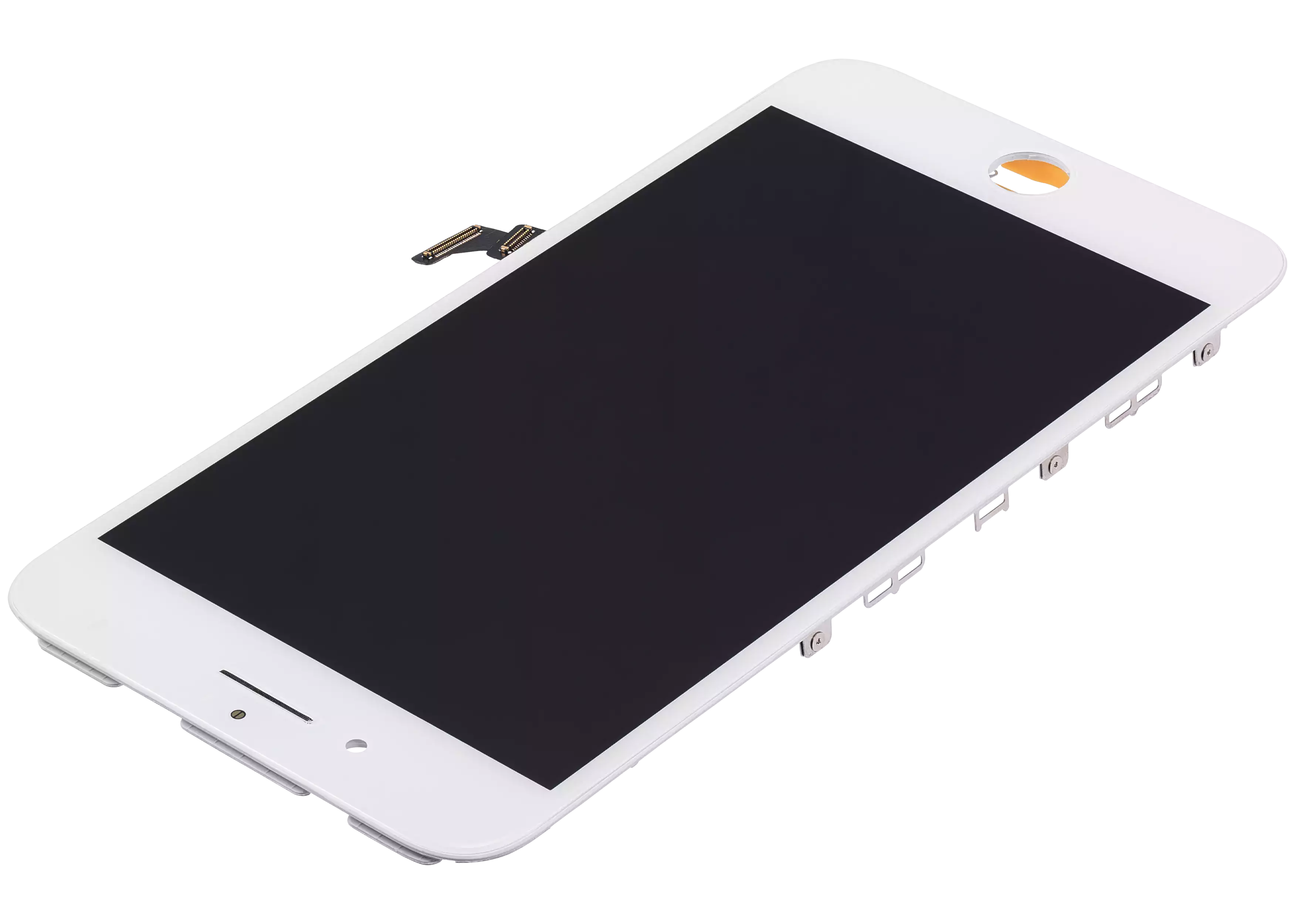 LCD-Display mit Stahlplatte für iPhone 7 Plus (Aftermarket) (Weiß)