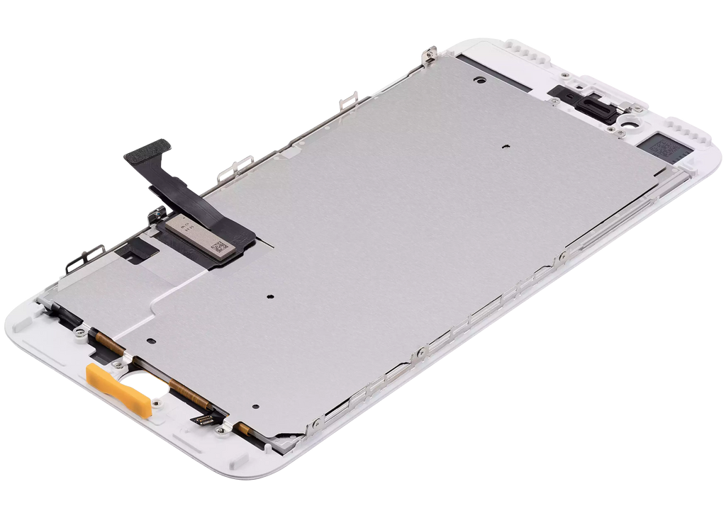 LCD-Display mit Stahlplatte für iPhone 7 Plus (Aftermarket) (Weiß)