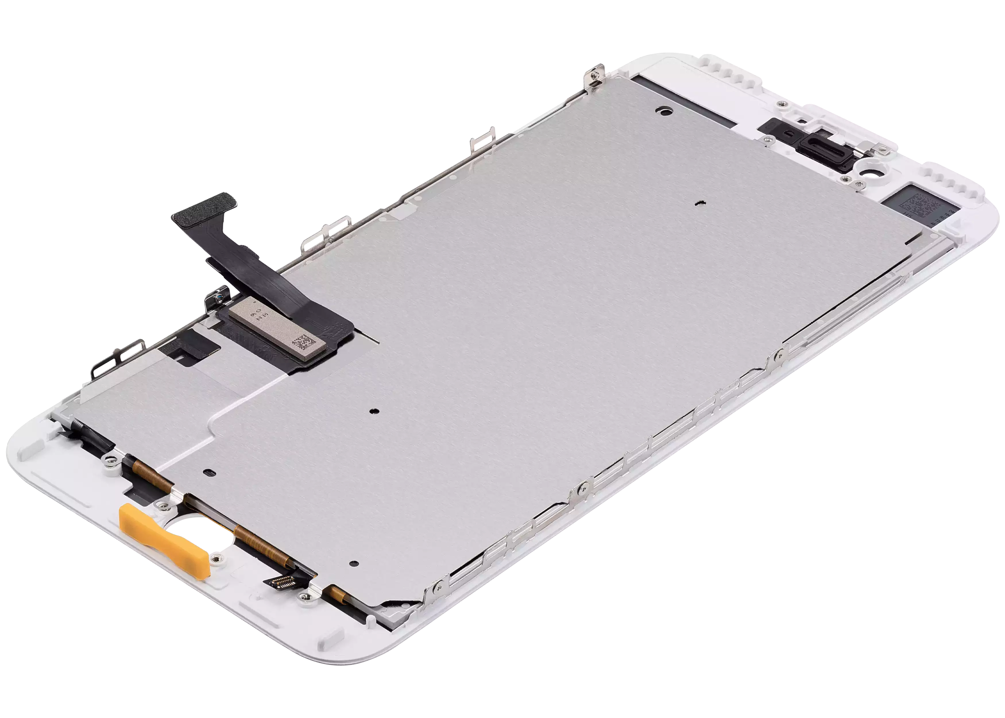 LCD-Display mit Stahlplatte für iPhone 7 Plus (Aftermarket) (Weiß)