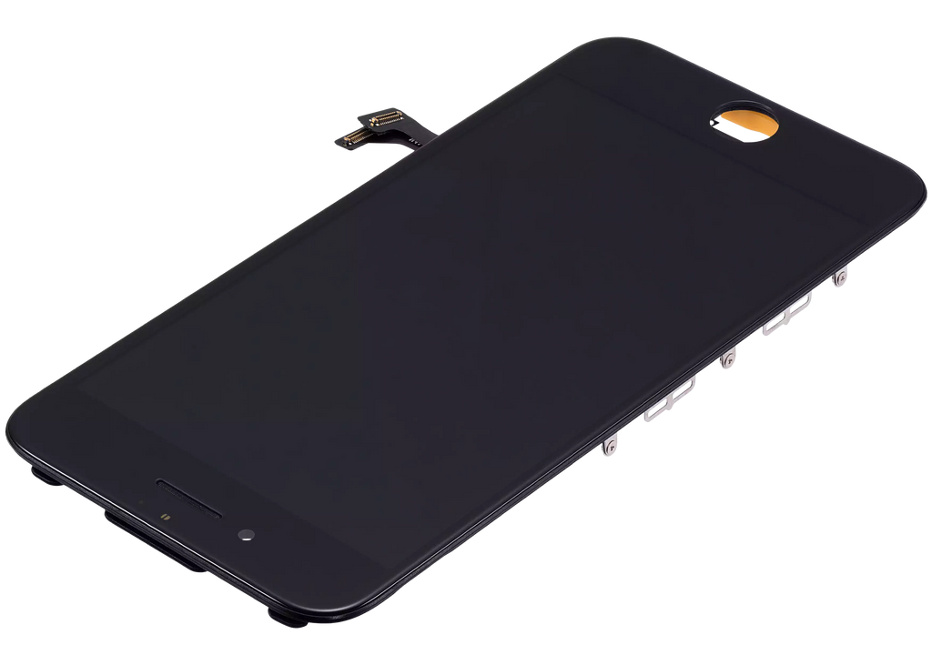 LCD Display with Steel Plate for iPhone 7 (Aftermarket) (Black)