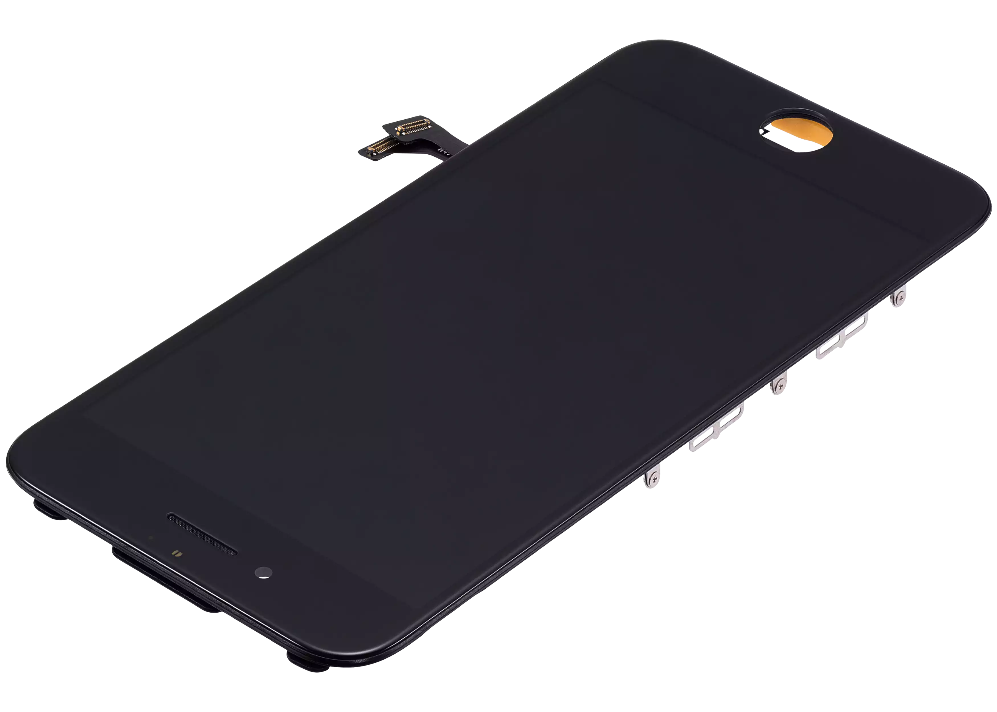 LCD Display with Steel Plate for iPhone 7 (Aftermarket) (Black)