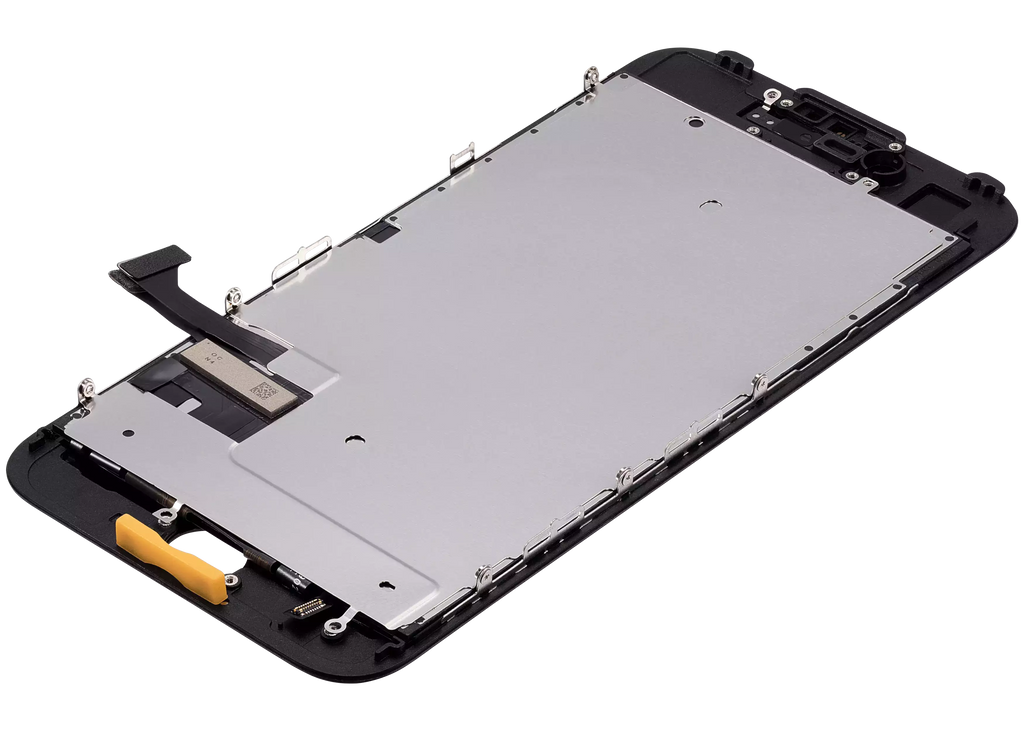 LCD Display with Steel Plate for iPhone 7 (Aftermarket) (Black)