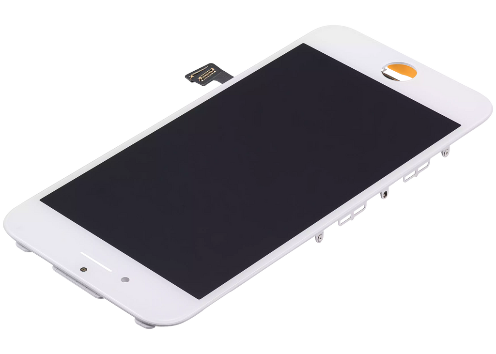 LCD-Display mit Stahlplatte für iPhone 7 (Aftermarket) (Weiß)