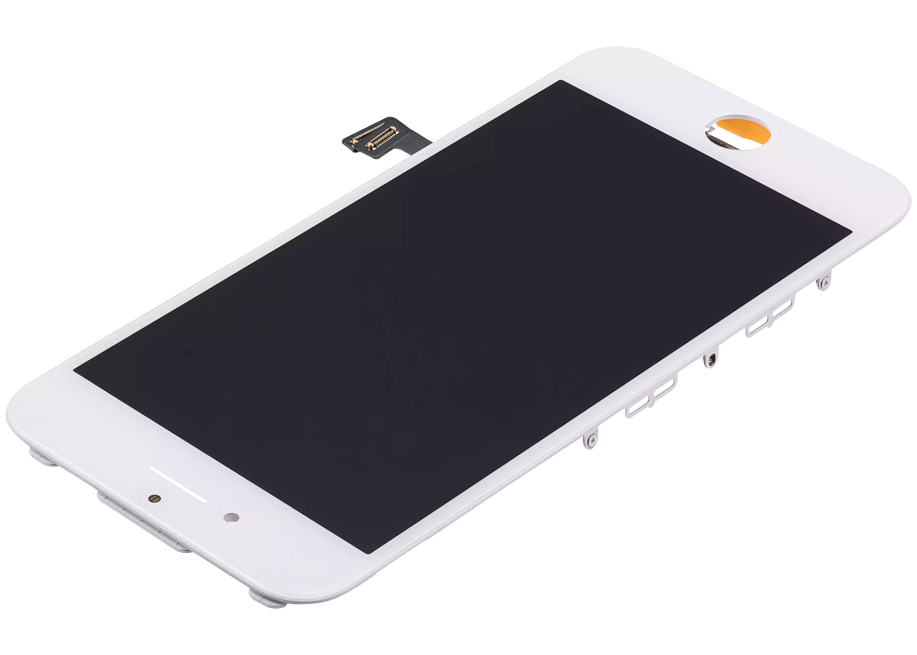 LCD-Display mit Stahlplatte für iPhone 7 (Aftermarket) (Weiß)