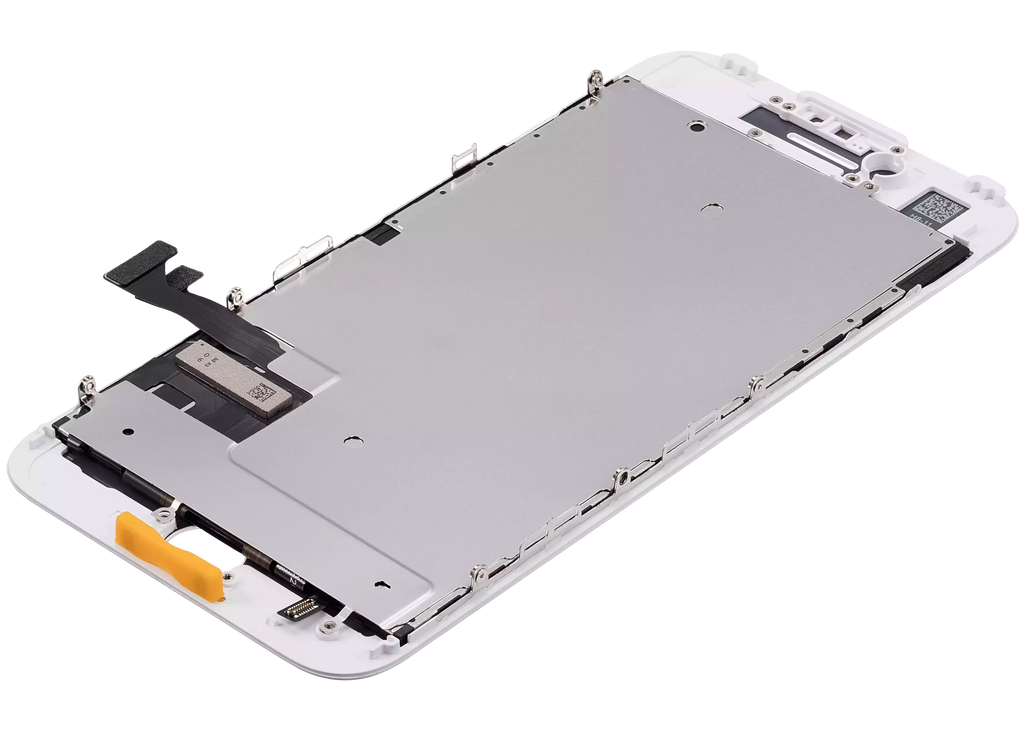 LCD-Display mit Stahlplatte für iPhone 7 (Aftermarket) (Weiß)