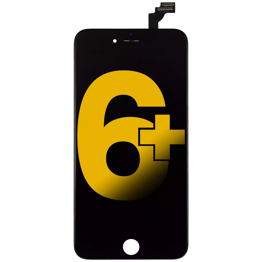 LCD-Ersatzdisplay für iPhone 6 Plus (Refurbished, Schwarz)