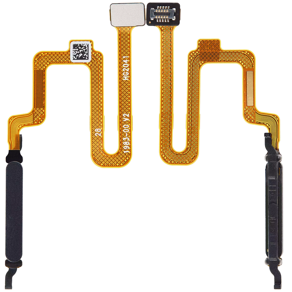 Fingerabdrucksensor mit Flexkabel für Xiaomi Redmi Note 12 Pro 5G (Schwarz)
