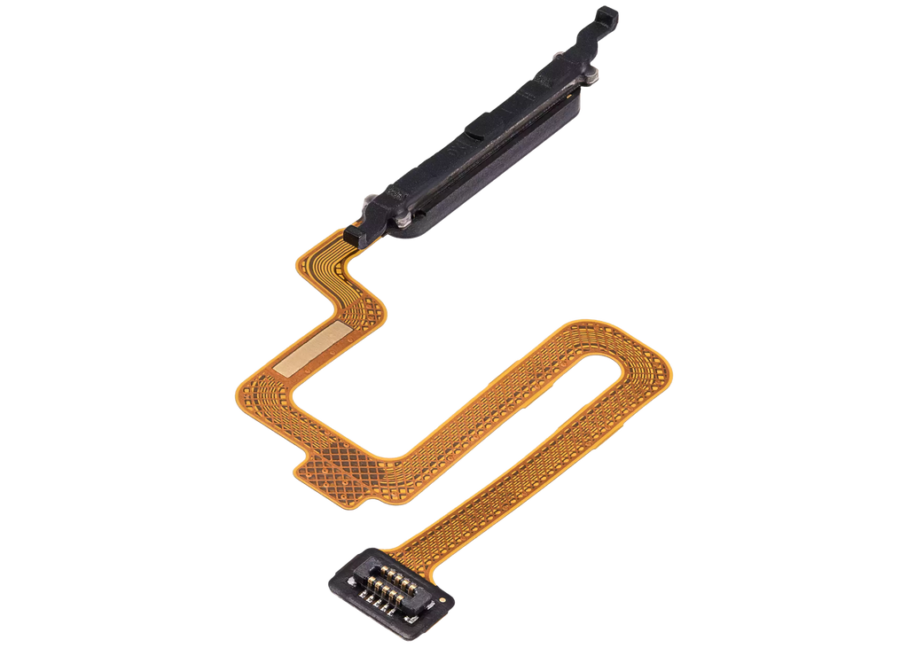 Fingerabdrucksensor mit Flexkabel für Xiaomi Redmi Note 12 Pro 5G (Schwarz)