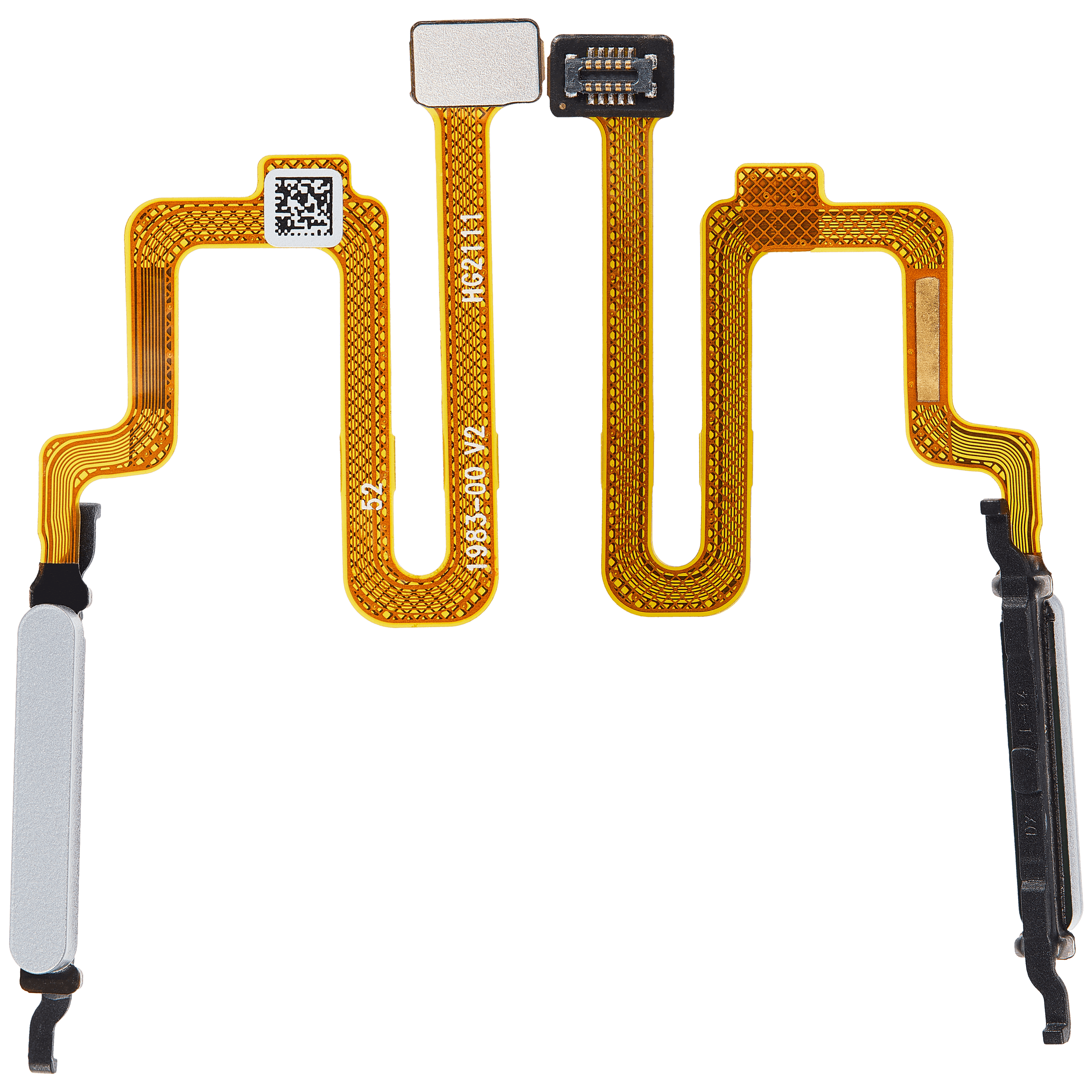 Fingerabdrucksensor mit Flexkabel für Xiaomi Redmi Note 12 Pro 5G (Polar White)