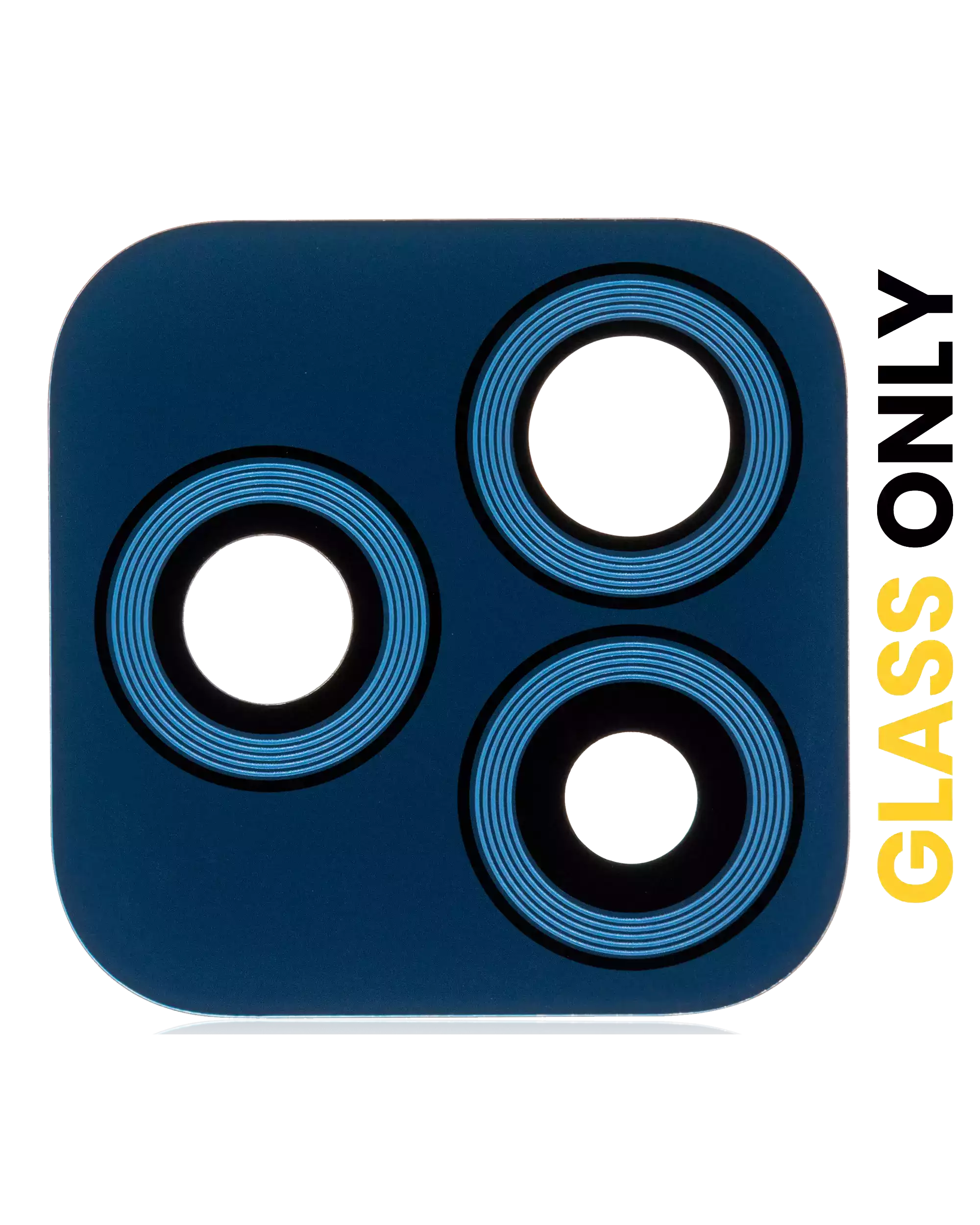 Kameraglas hinten (nur Glas) für Motorola Moto G Play 2021 + Kleber Misty Blue