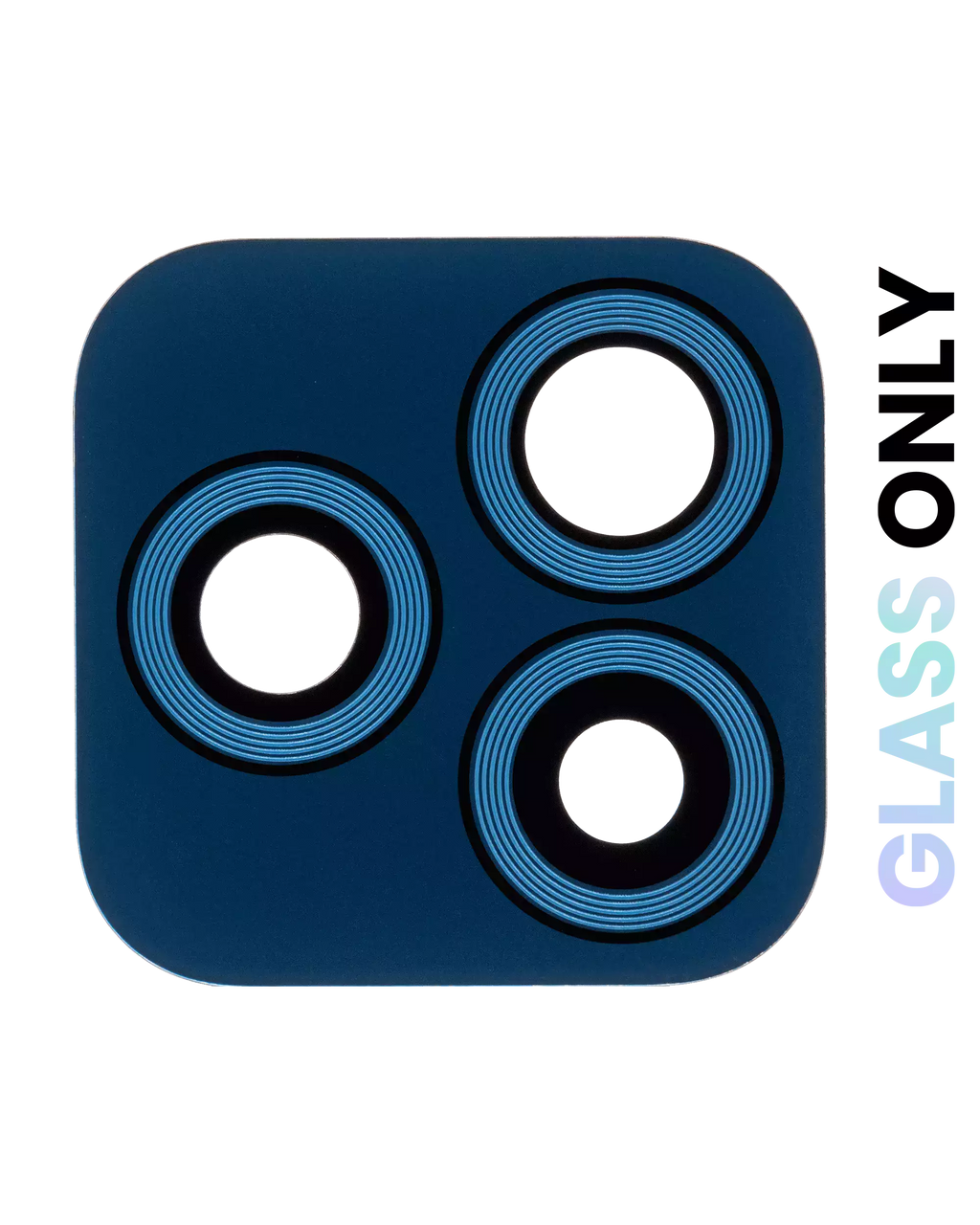 Rear Camera Lens (Glass Only) with Adhesive for Motorola Moto G Play (XT2093 / 2021) (Original OEM) (Misty Blue)