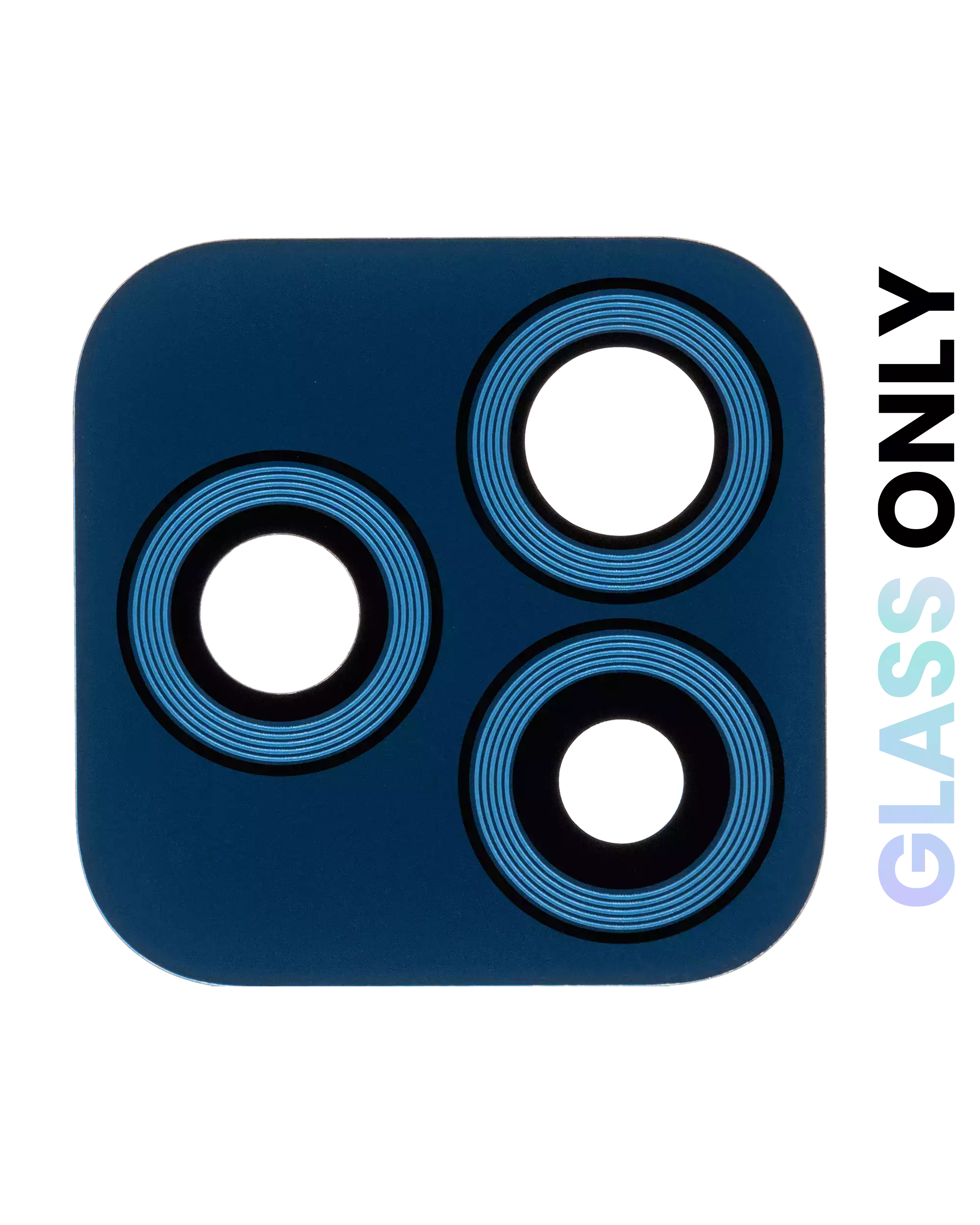 Rear Camera Lens (Glass Only) with Adhesive for Motorola Moto G Play (XT2093 / 2021) (Original OEM) (Misty Blue)