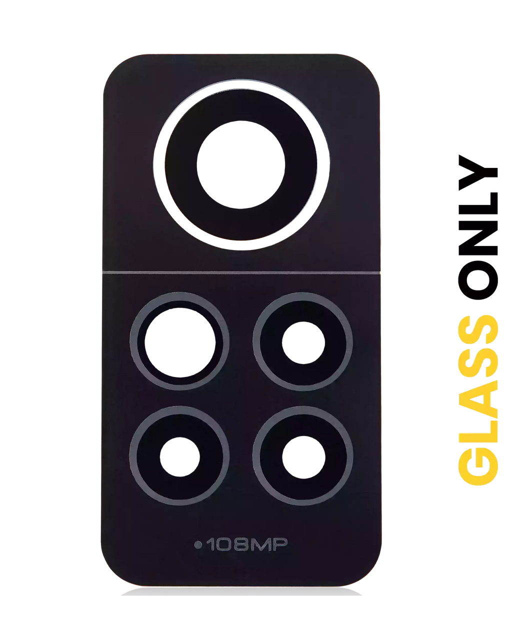 Kameralinse hinten (nur Glas) für Xiaomi Redmi Note 12 Pro 4G (Graphite Grau)
