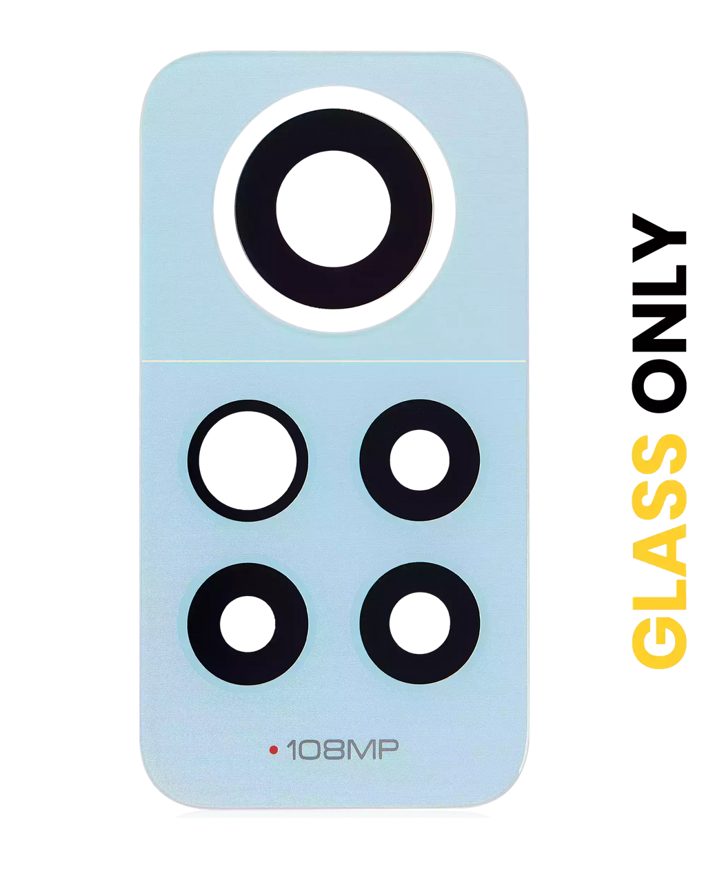Rear Camera Glass (Glass only) for Xiaomi Redmi Note 12 Pro 4G (Ice blue)