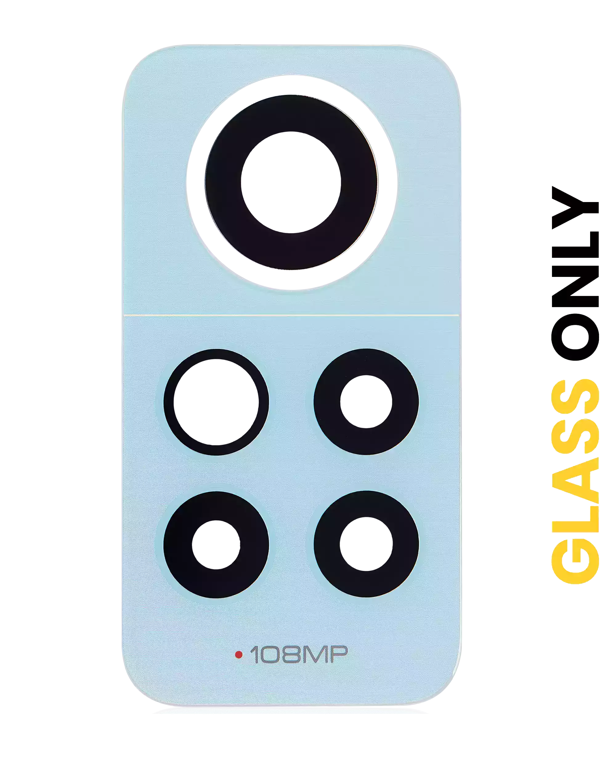 Rear Camera Glass (Glass only) for Xiaomi Redmi Note 12 Pro 4G (Ice blue)