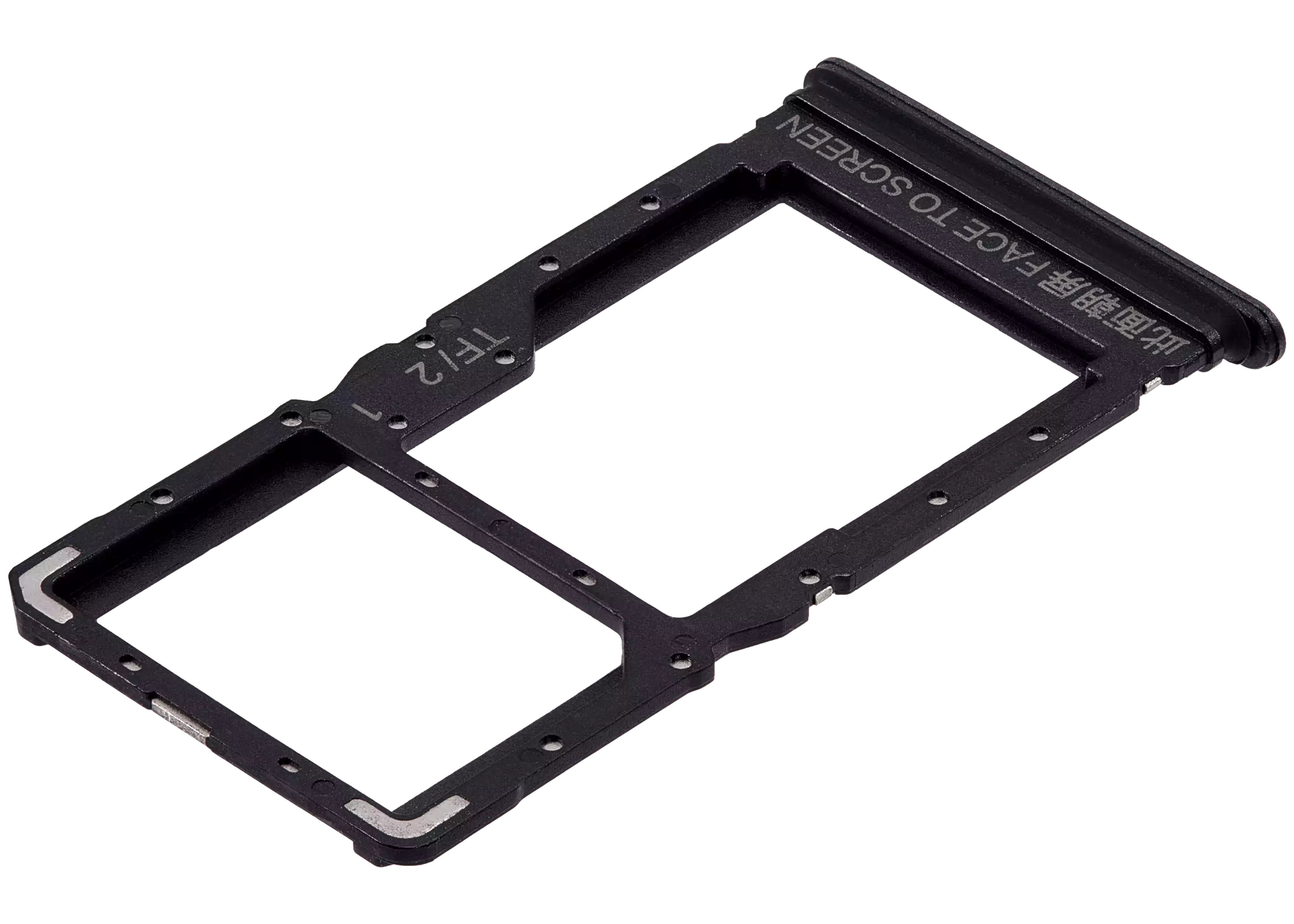 SIM-Kartenfach für Xiaomi Redmi Note 12 5G (Matte Black)
