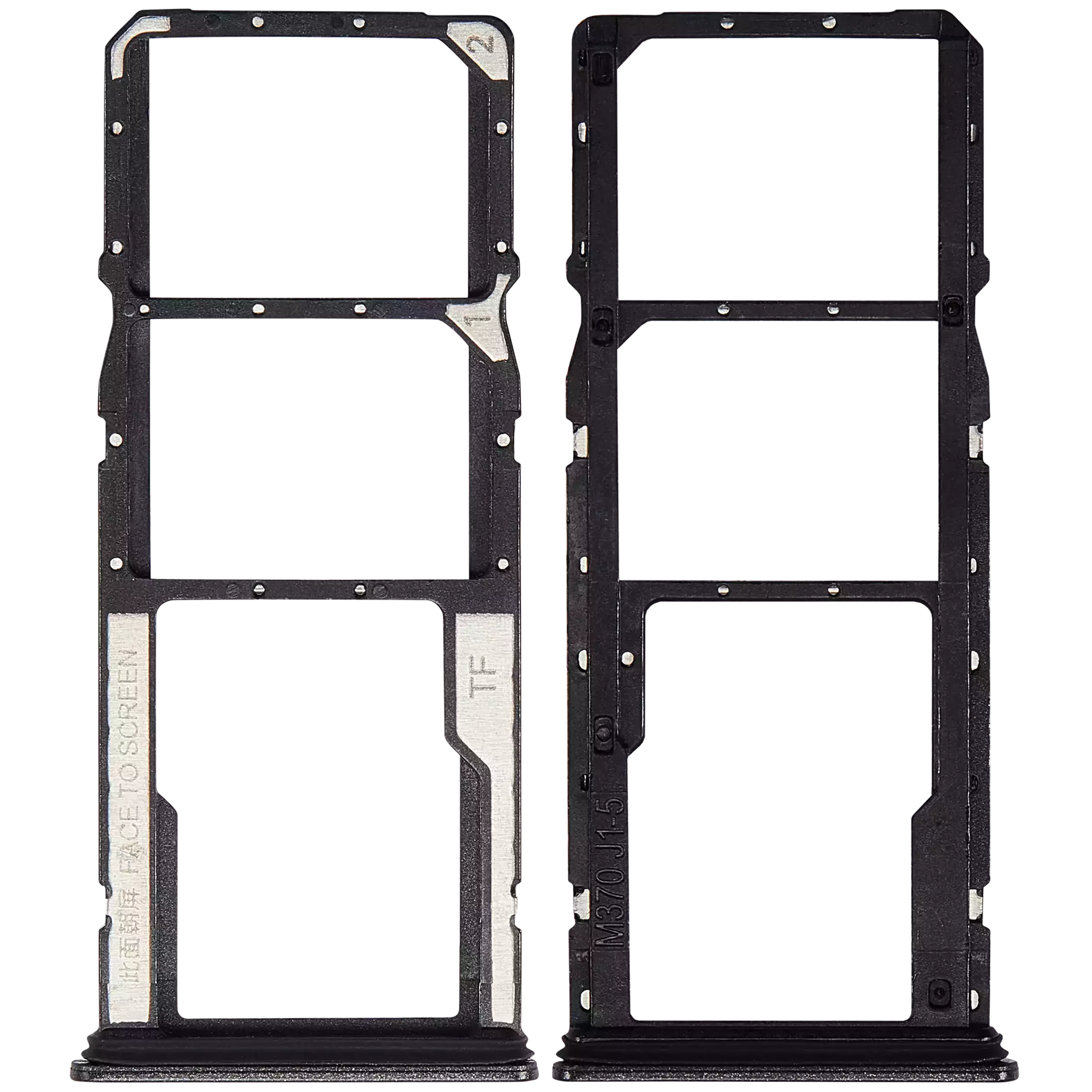 SIM-Kartenhalter für Xiaomi Redmi Note 12S (Onyx Black)