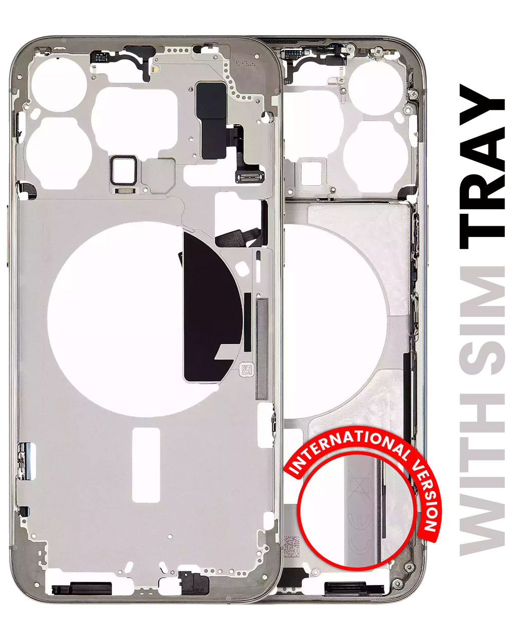 Original Apple-Ausbau A gebraucht – iPhone 15 Pro Max EU / Rahmen Natur