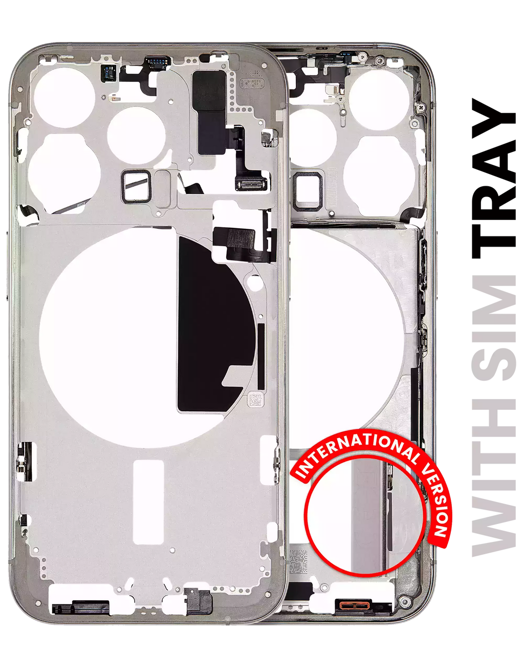 Original Apple-Ausbau A gebraucht – iPhone 15 Pro EU / Rahmen Natur
