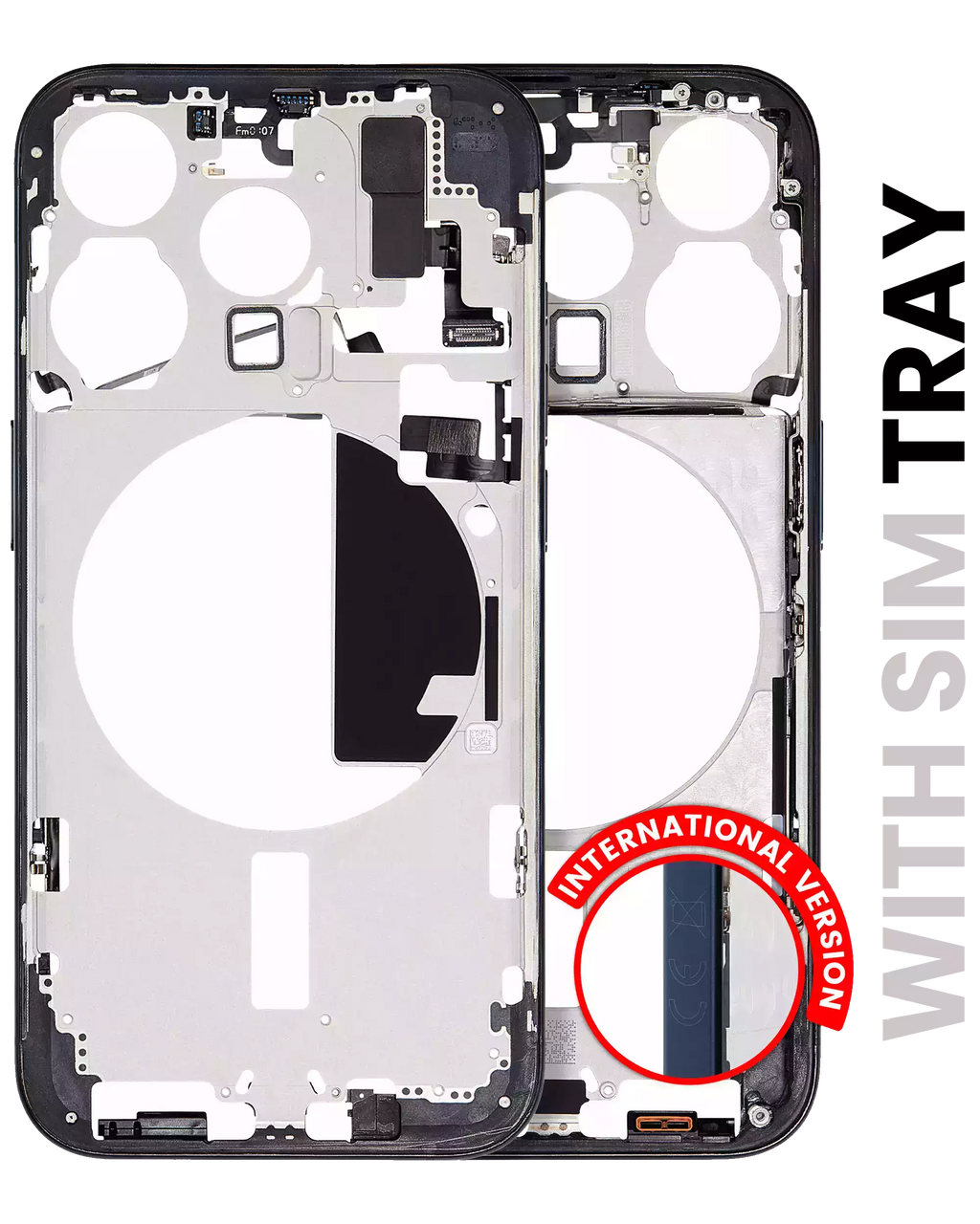 Original Apple-Ausbau A gebraucht – iPhone 15 Pro EU / Rahmen Blau