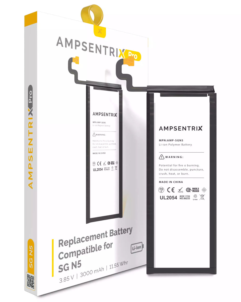 Ersatzakku für Samsung Galaxy Note 5 (AmpSentrix Pro)