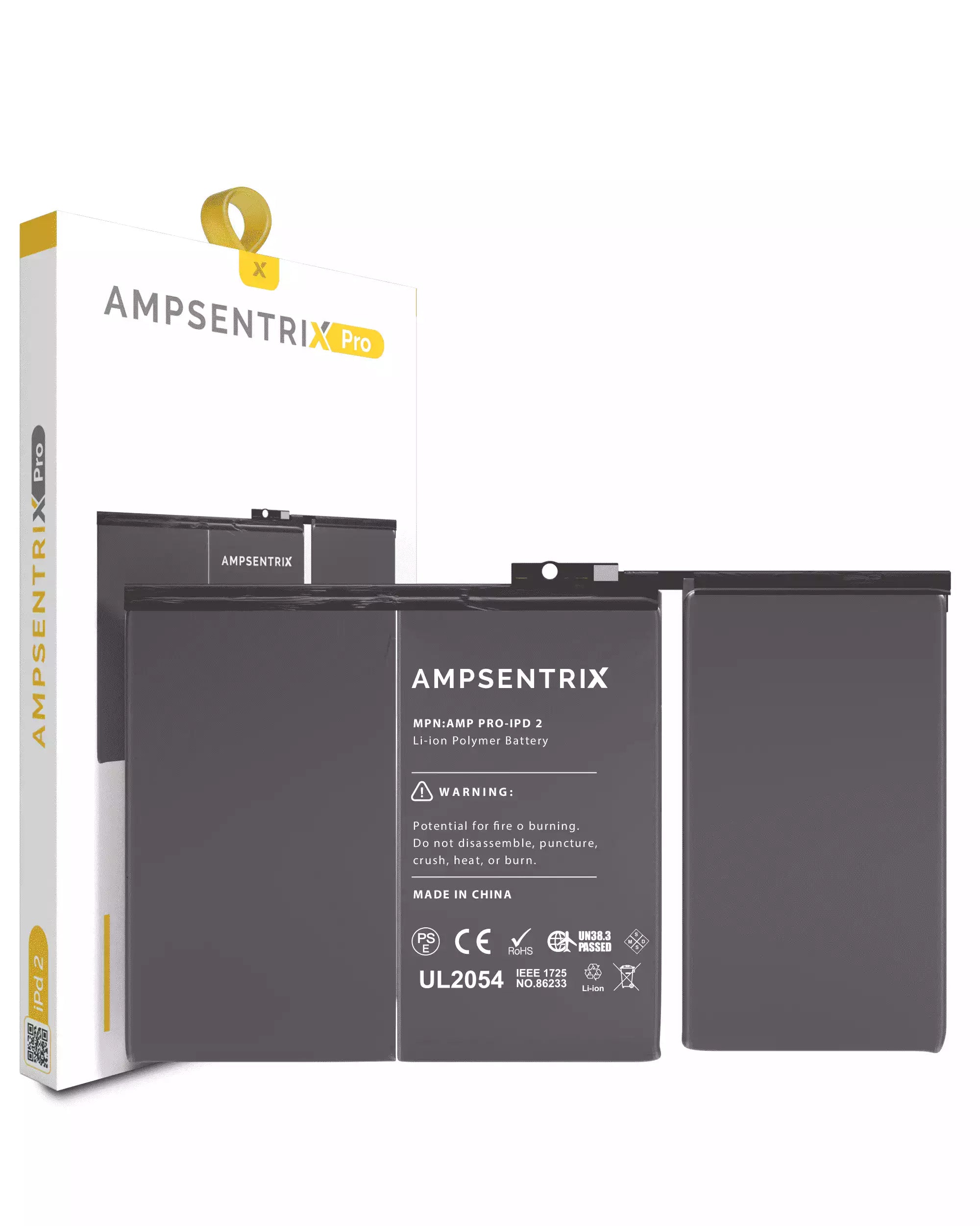 Replacement Battery for iPad 2 (AmpSentrix Pro)