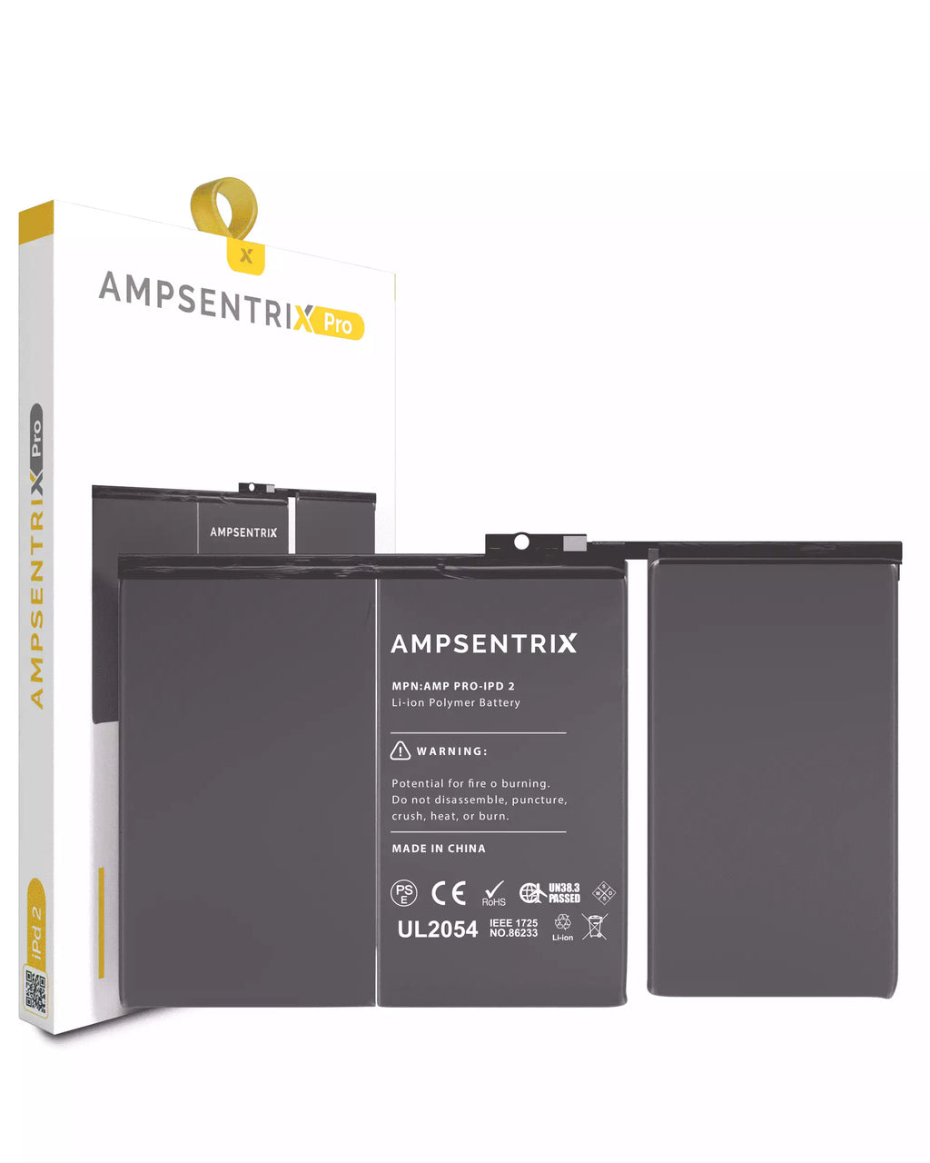 Replacement Battery for iPad 2 (AmpSentrix Pro)