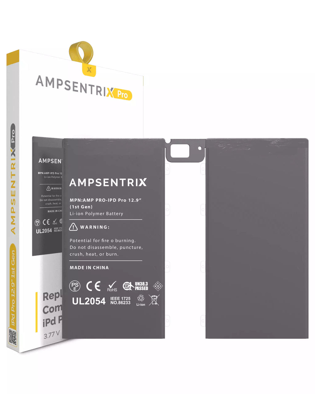 Replacement battery for iPad Pro 12.9" 1st Gen (2015) - Ampsentrix Pro