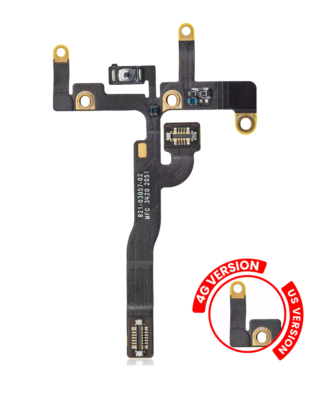 Power Button Flex Cable for iPad Pro 12.9" 5th Gen (2021) / Pro 12.9" 6th Gen (2022) / Pro 11" 3rd Gen (2021) / Pro 11" 4th Gen (2022) (US Version) (Cellular)