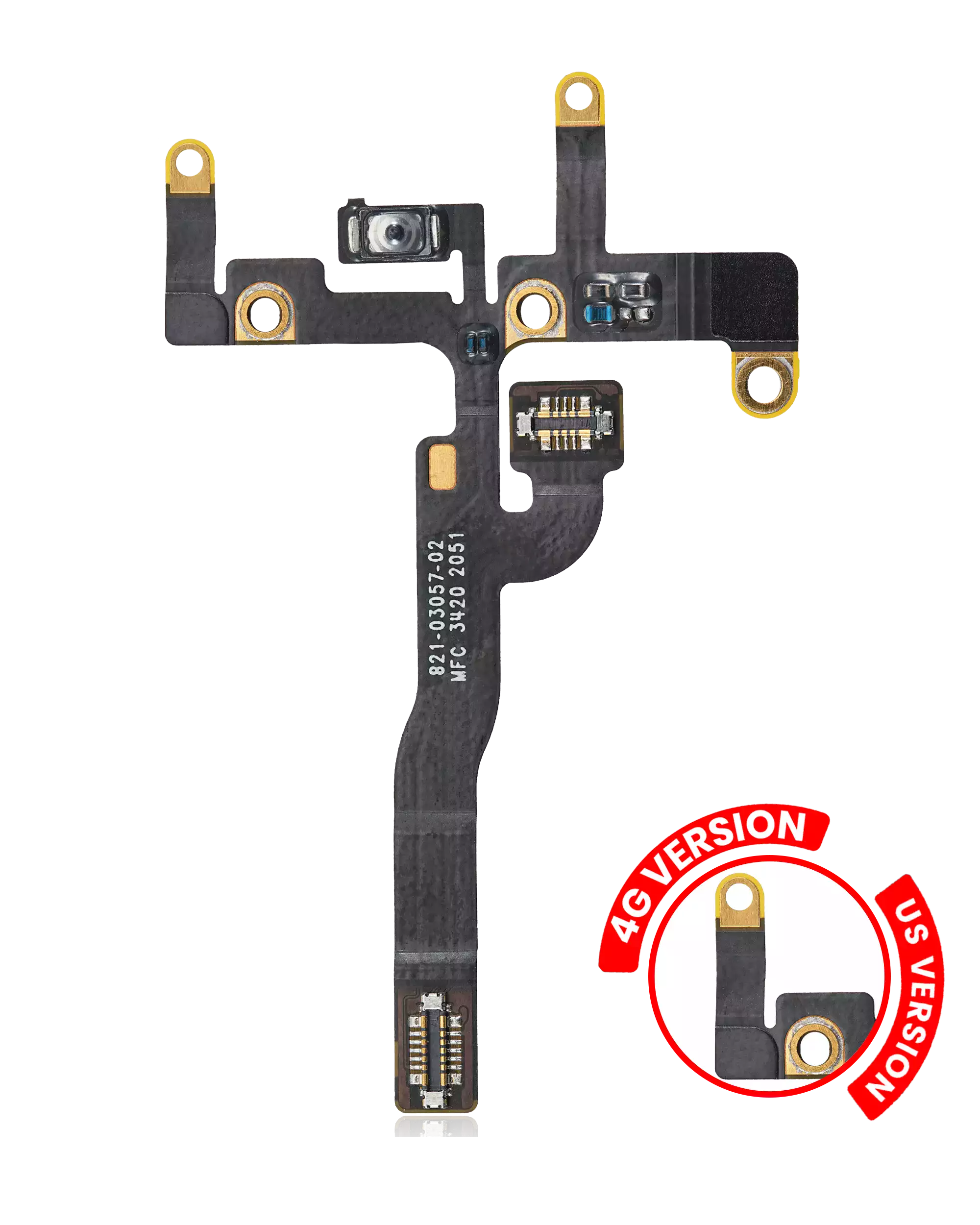 Power Button Flex Cable for iPad Pro 12.9" 5th Gen (2021) / Pro 12.9" 6th Gen (2022) / Pro 11" 3rd Gen (2021) / Pro 11" 4th Gen (2022) (US Version) (Cellular)