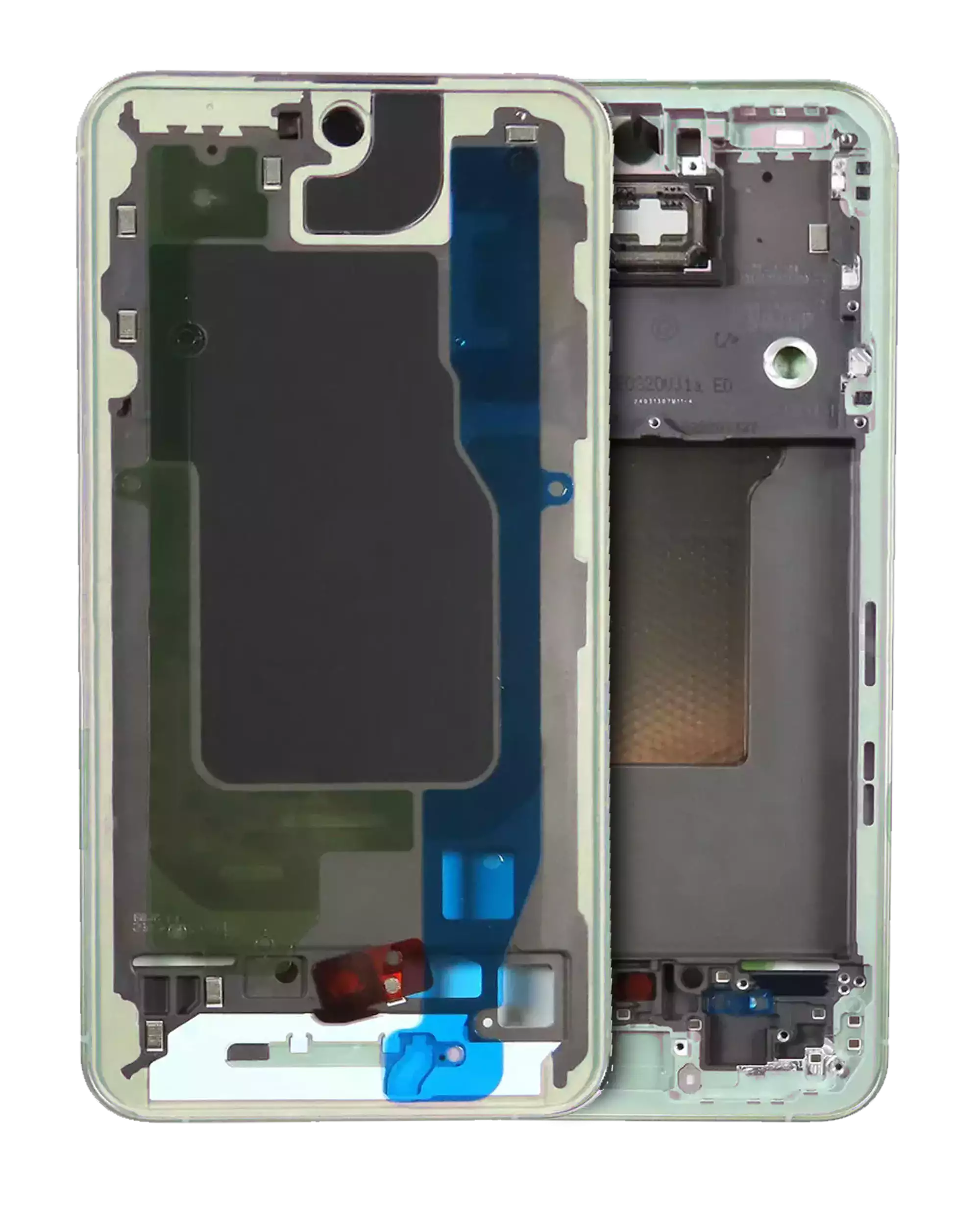 Midframe/Rahmen für Samsung Galaxy A55 5G (A556 / 2024) (Lemon)