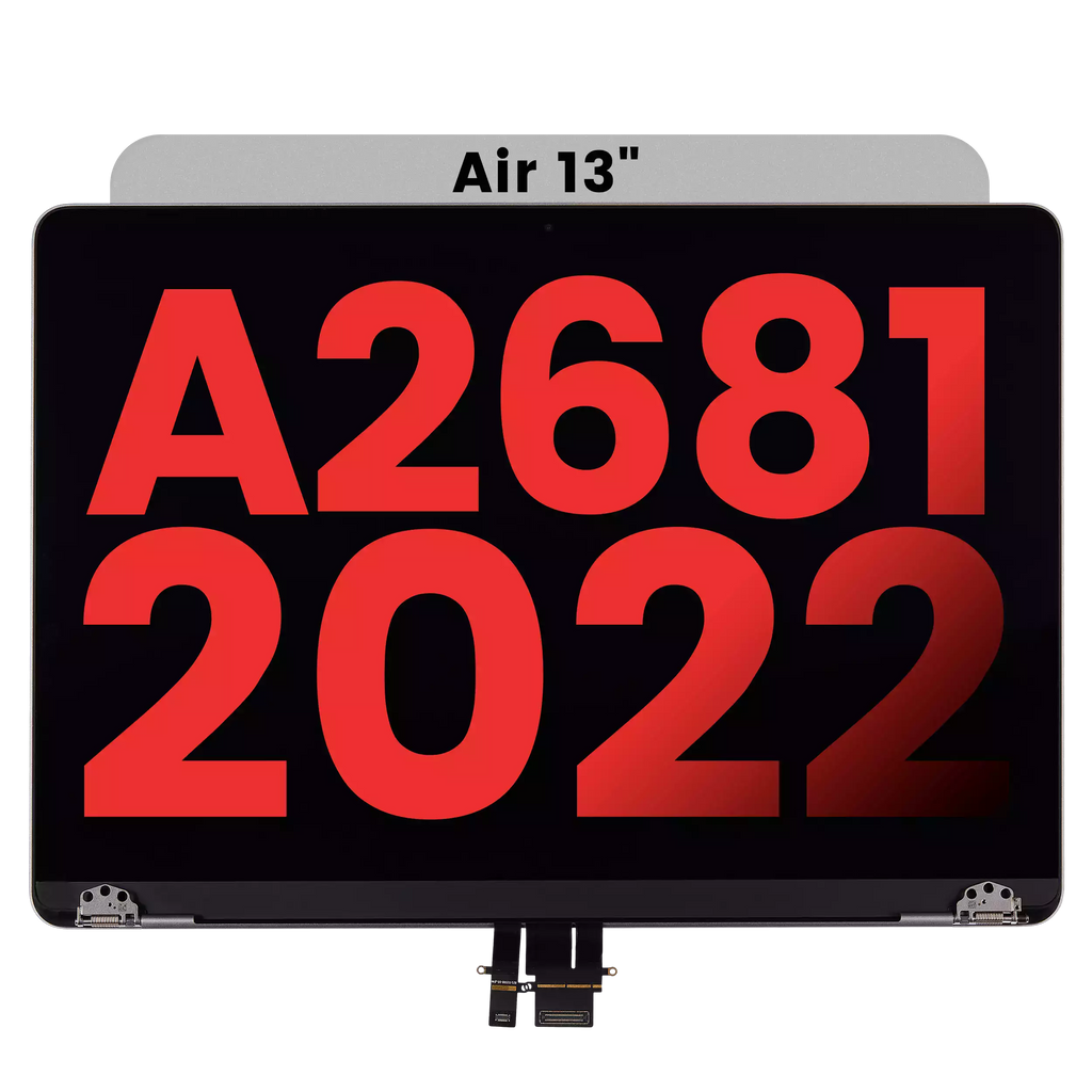 LCD Display for MacBook Air 13" (A2681 / Mid 2022) (Aftermarket Plus) (Space Gray)