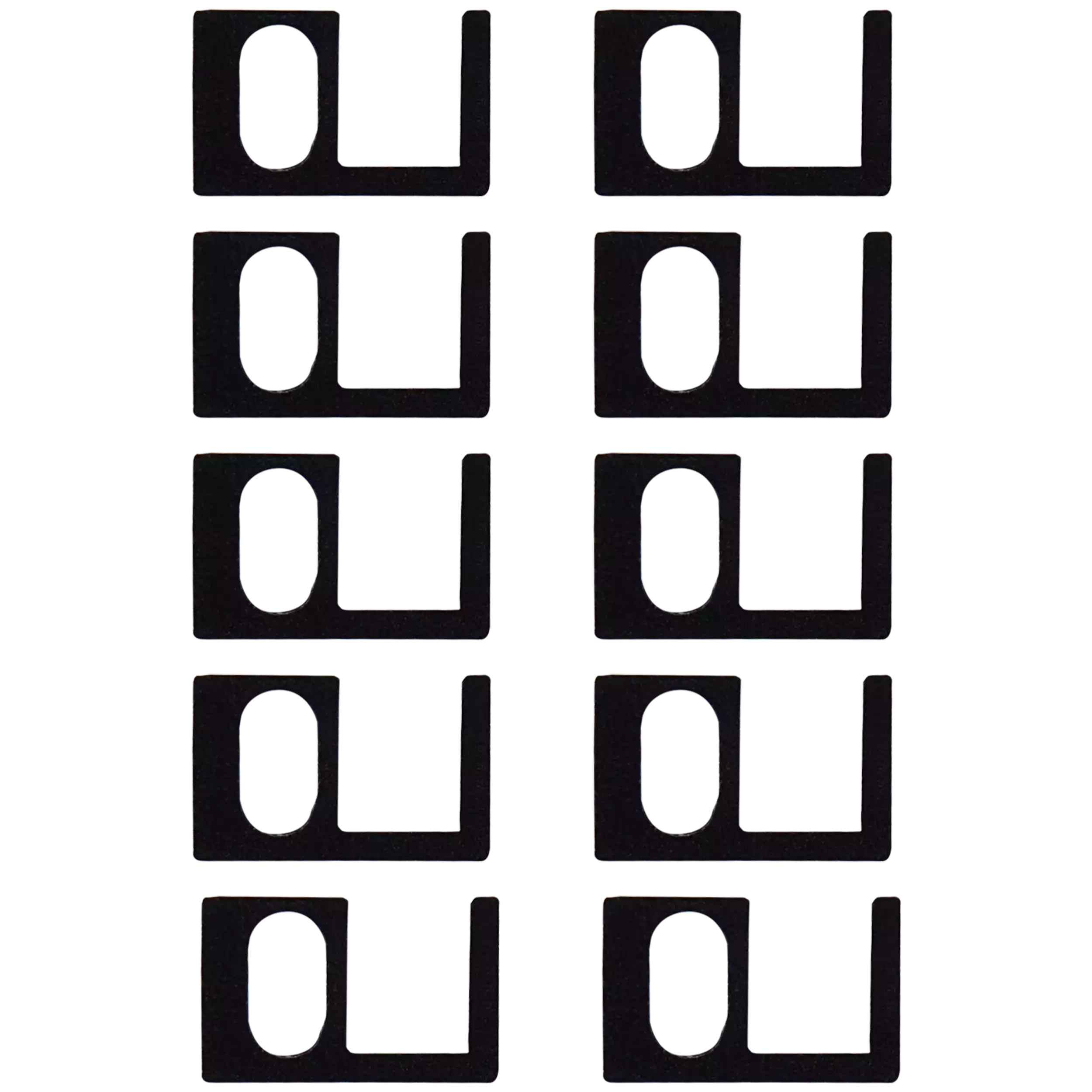 Näherungssensor-Polster mit Klebstoff für iPhone 12 Serie (10er-Pack)