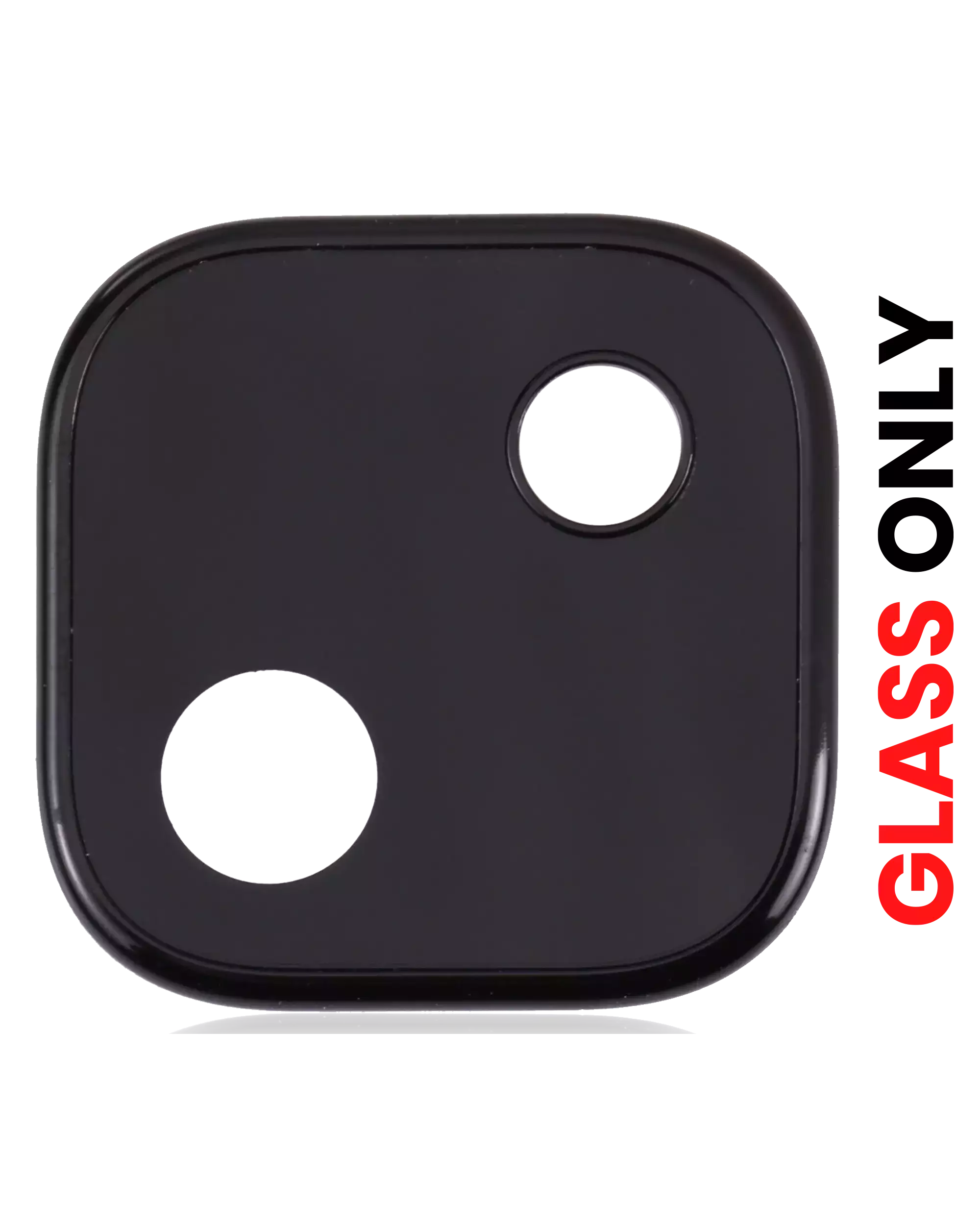 Kameralinse hinten (Glass Only) mit Adhesive für Google Pixel 4A 5G (Aftermarket Plus) (10 Pack)