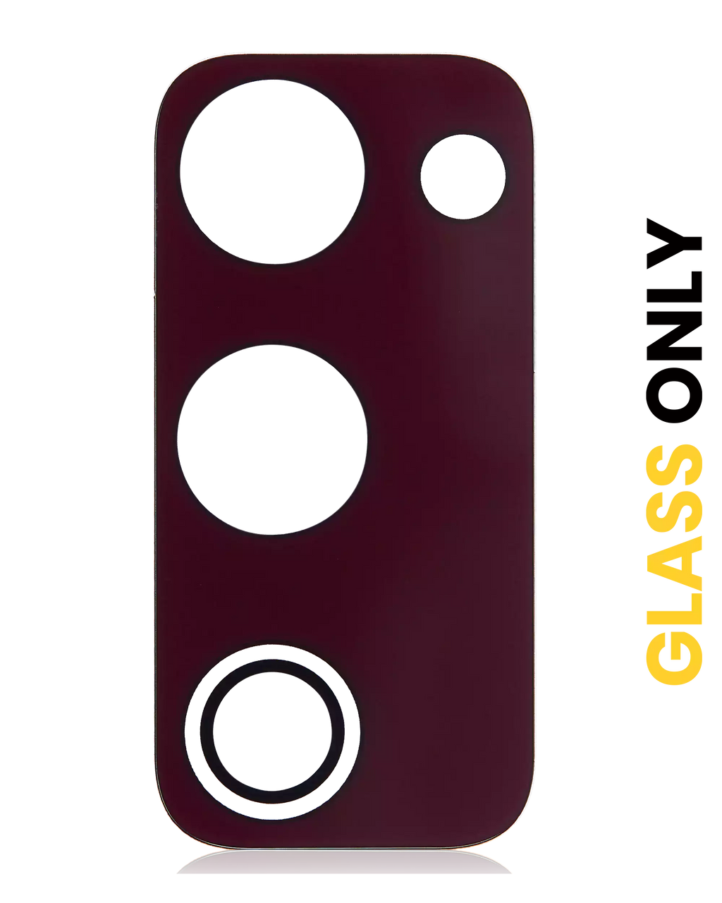 Samsung Galaxy S20 FE Rückkamera-Objektivglas mit Klebestreifen Cloud Red