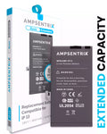 Ersatzakku für iPhone 13 (AmpSentrix Basic Extended)