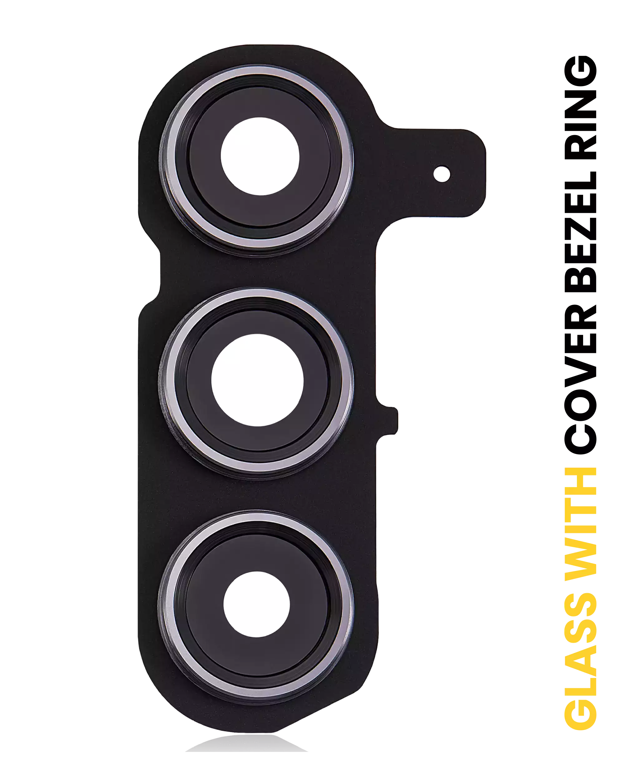 Kameralinse hinten mit Bezel-Ring und Abdeckung Samsung Galaxy S24 Plus Schwarz