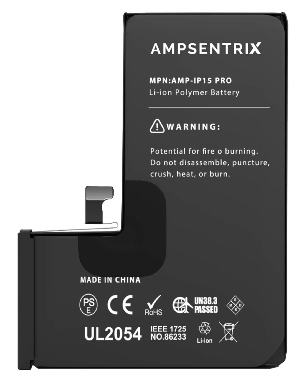 Replacement Battery for iPhone 15 Pro (Basic Extended)