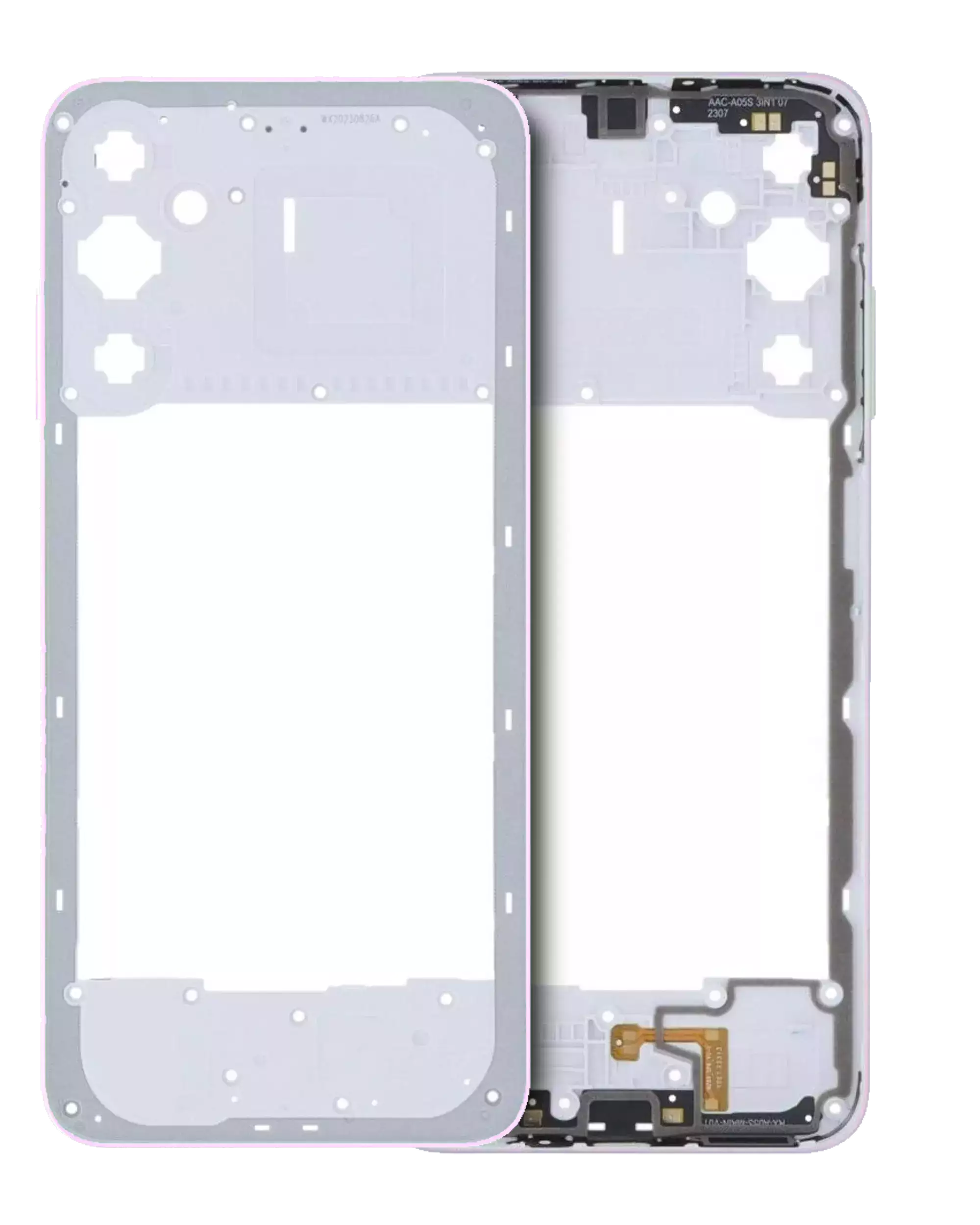 Midframe/Rahmen für Samsung Galaxy A05S (A057 / 2023) Violett