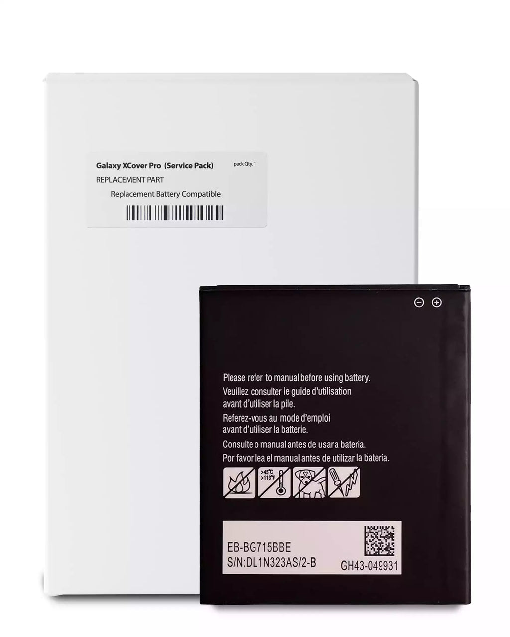 Ersatzakku für Samsung Galaxy XCover Pro (Service Pack)