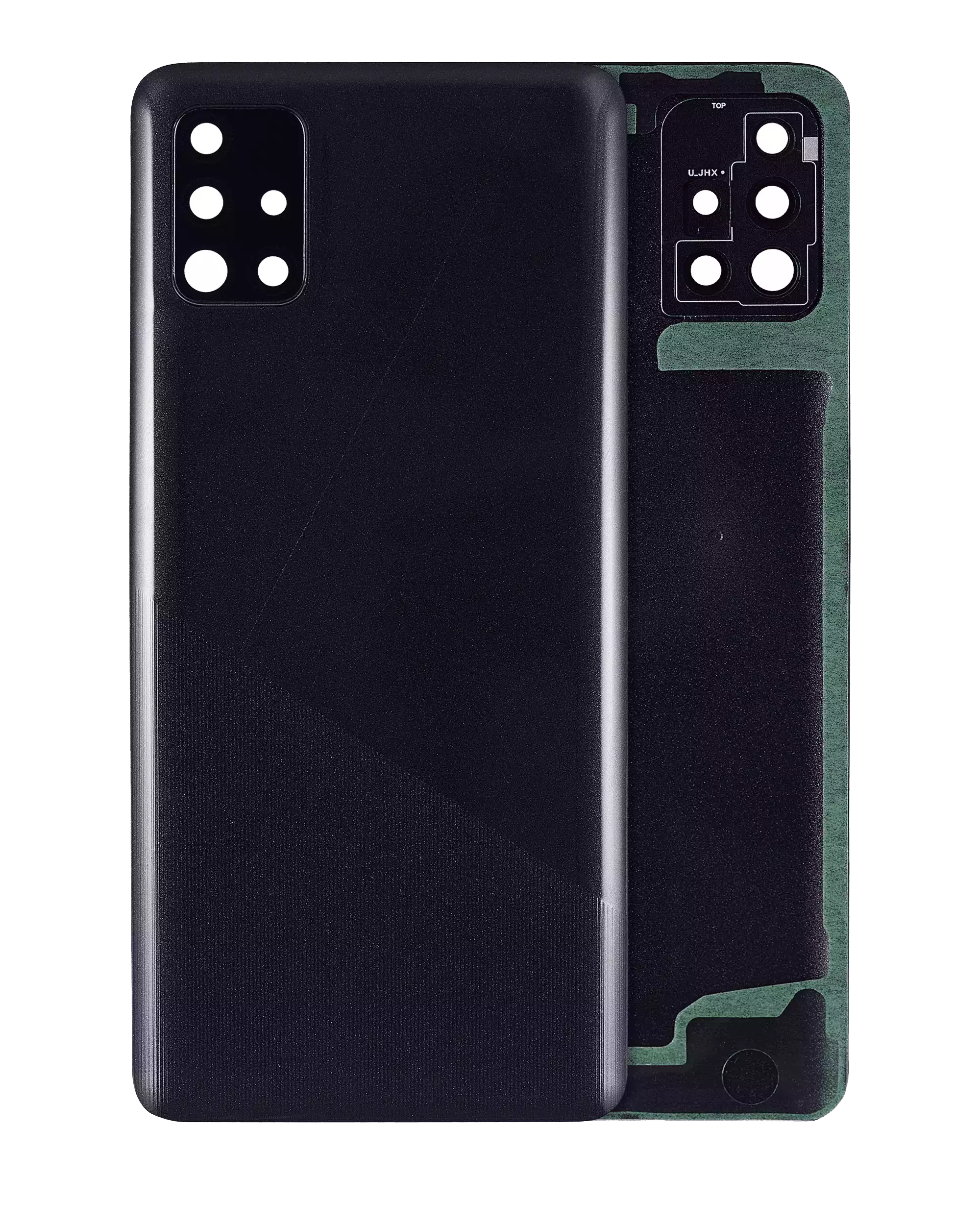 Back Cover with Camera Lens for Samsung Galaxy A51 4G (A515 / 2019) (Service Pack) (Prism Crush Black)