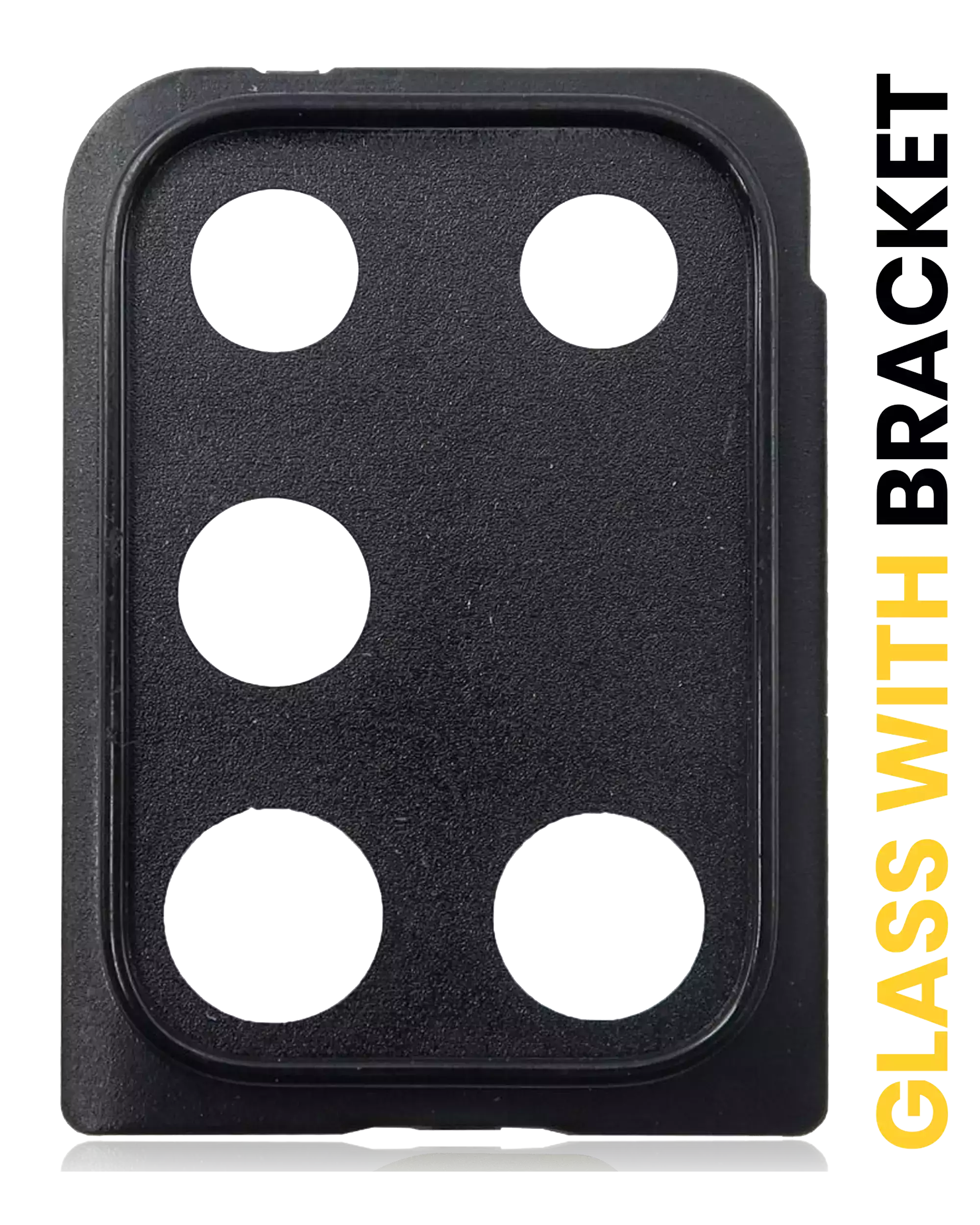 Kameralinse hinten mit Halterung für Samsung Galaxy A21S (A217 / 2020) (Schwarz)