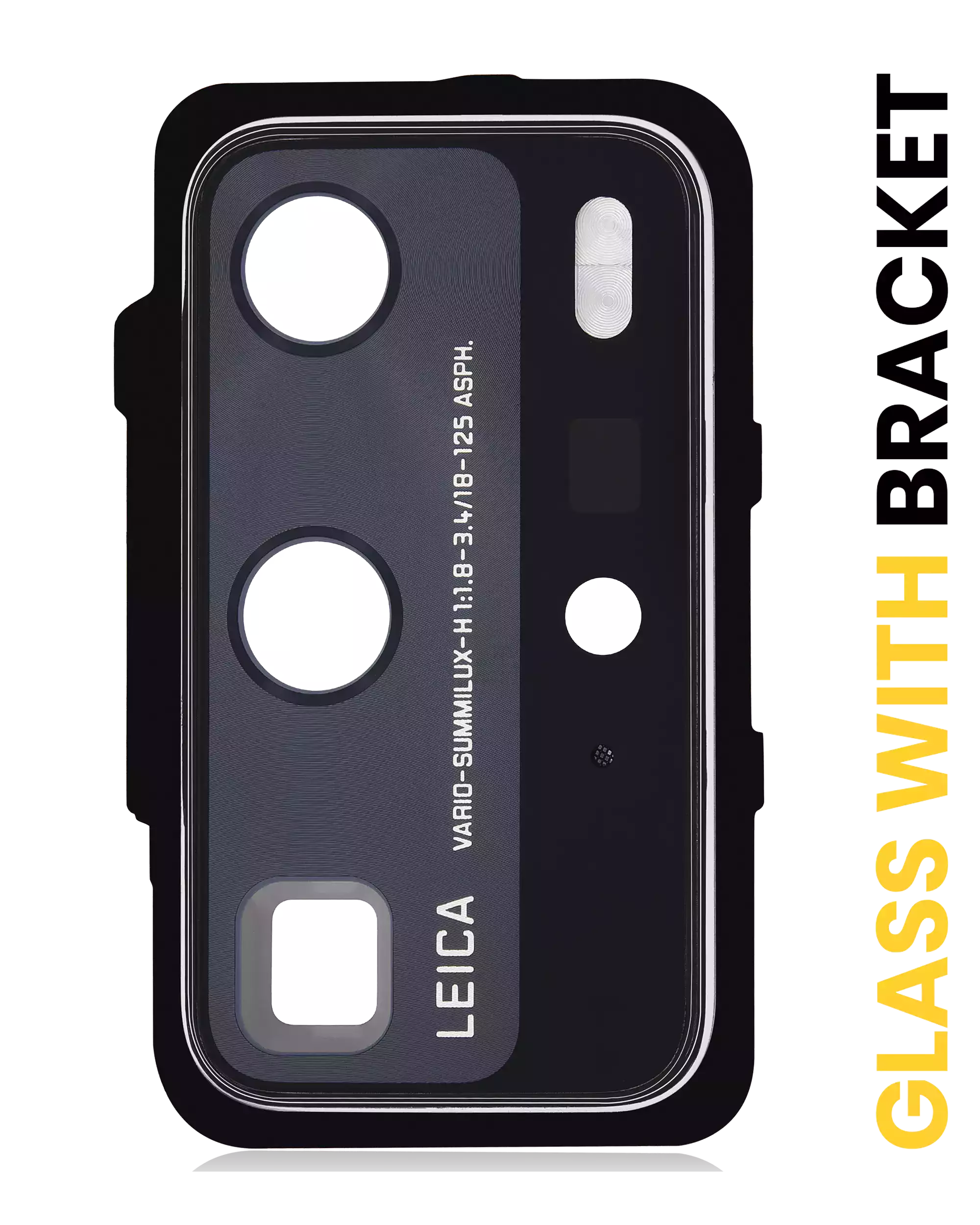 Rear camera lens with holder for Huawei P40 Pro (Ice White)