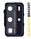 Rear camera lens with bracket for Huawei P40 Pro (Deep Sea Blue)